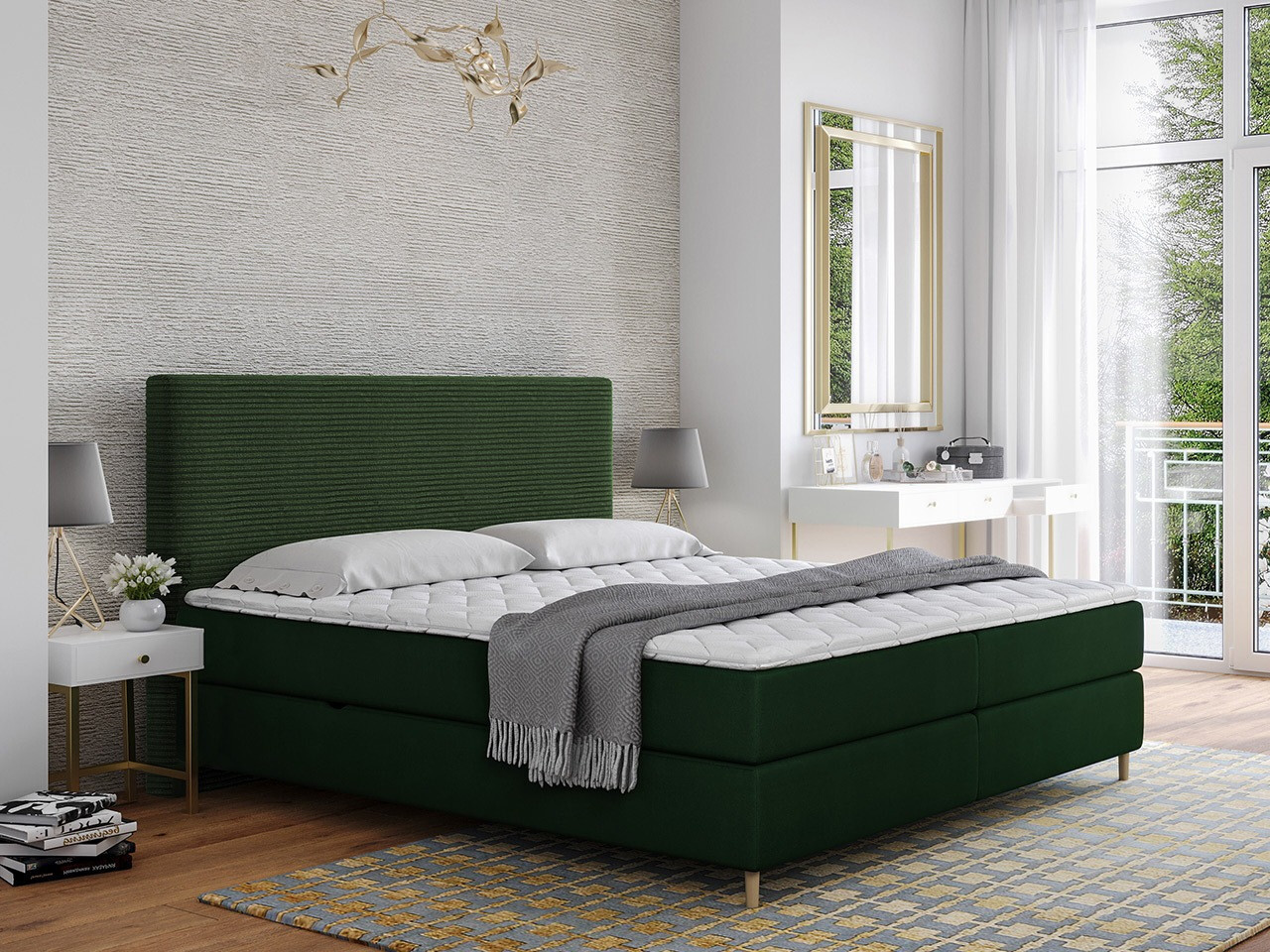 Κρεβάτι continental ComfiDream Miraara (Poso 14 + Kronos 14)