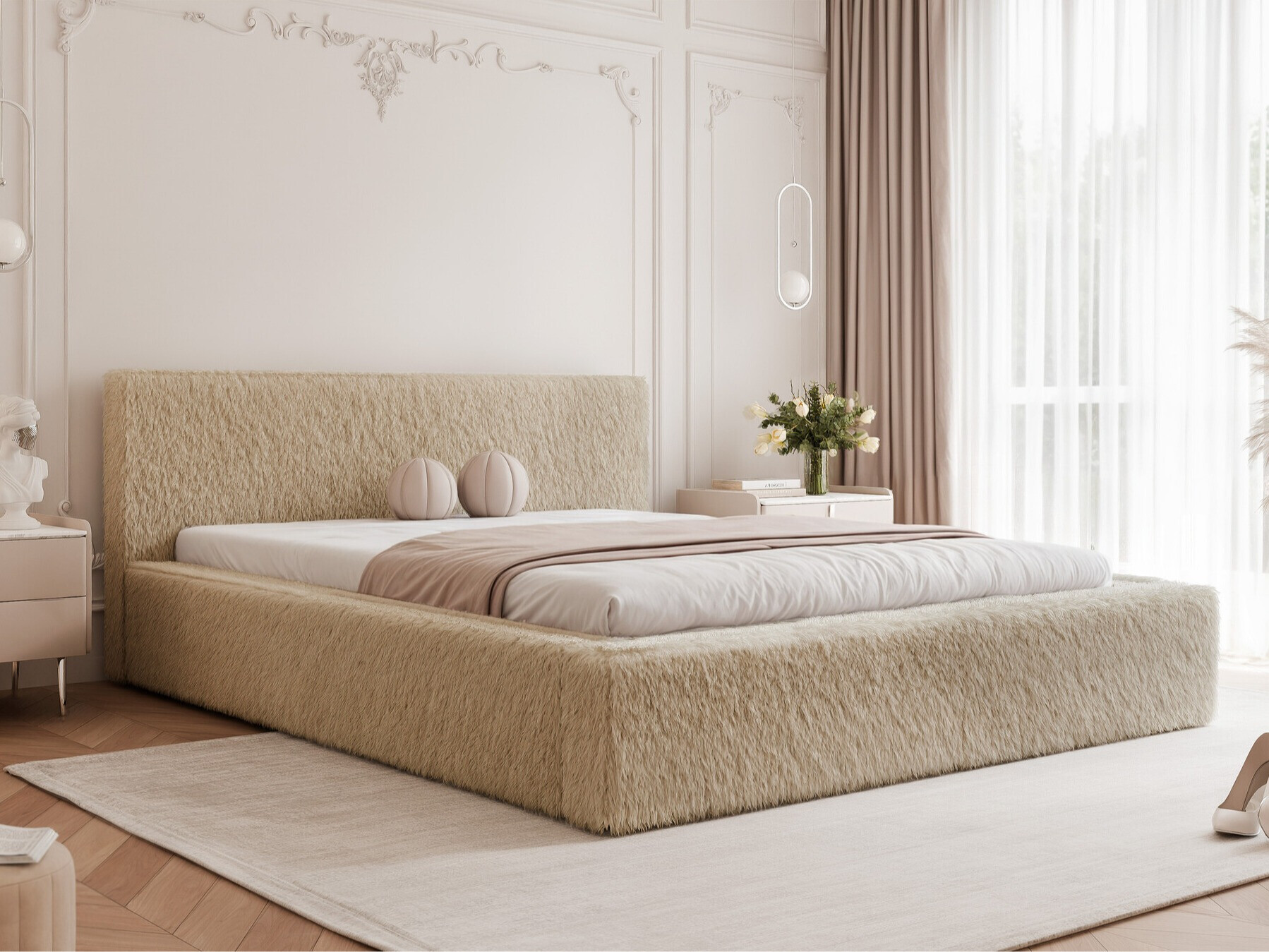 Κρεβάτι Martinez 119 (Yakety Fawn)