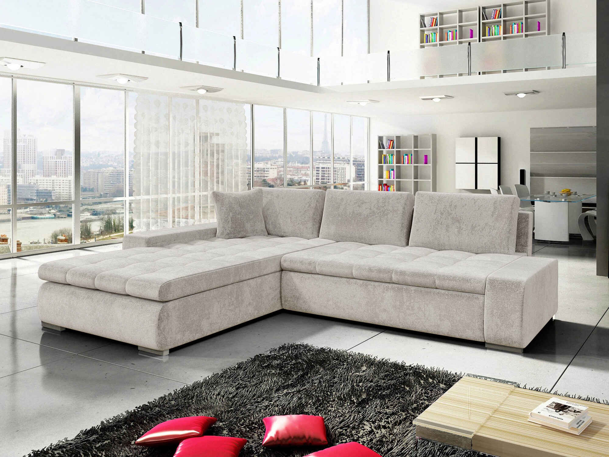 Γωνιακός Καναπές Comfivo Nitor II (Clara 215.19)
