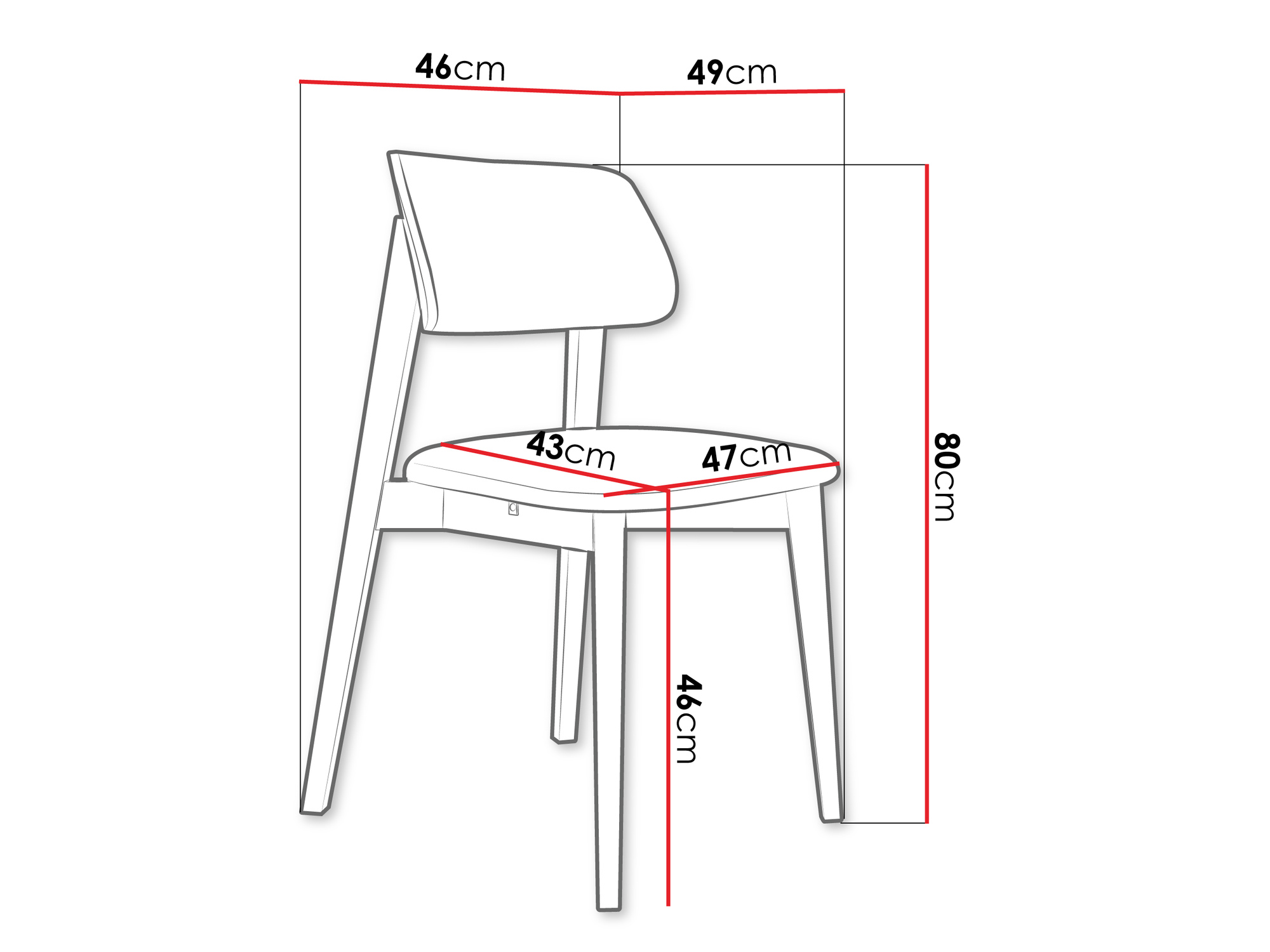 Καρέκλα Dearborn 100 (Magic Velvet 2219)