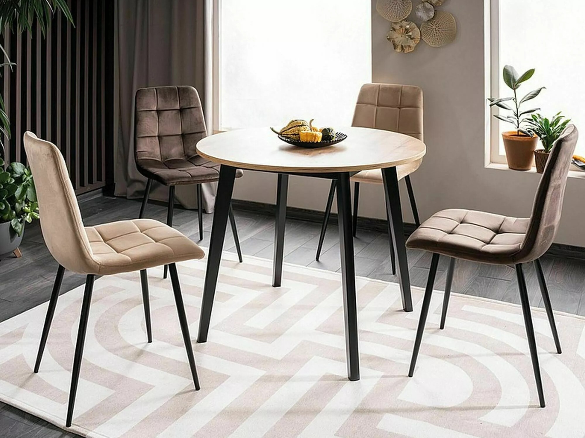 Καρέκλα Detroit 755 (Bluvel 48)