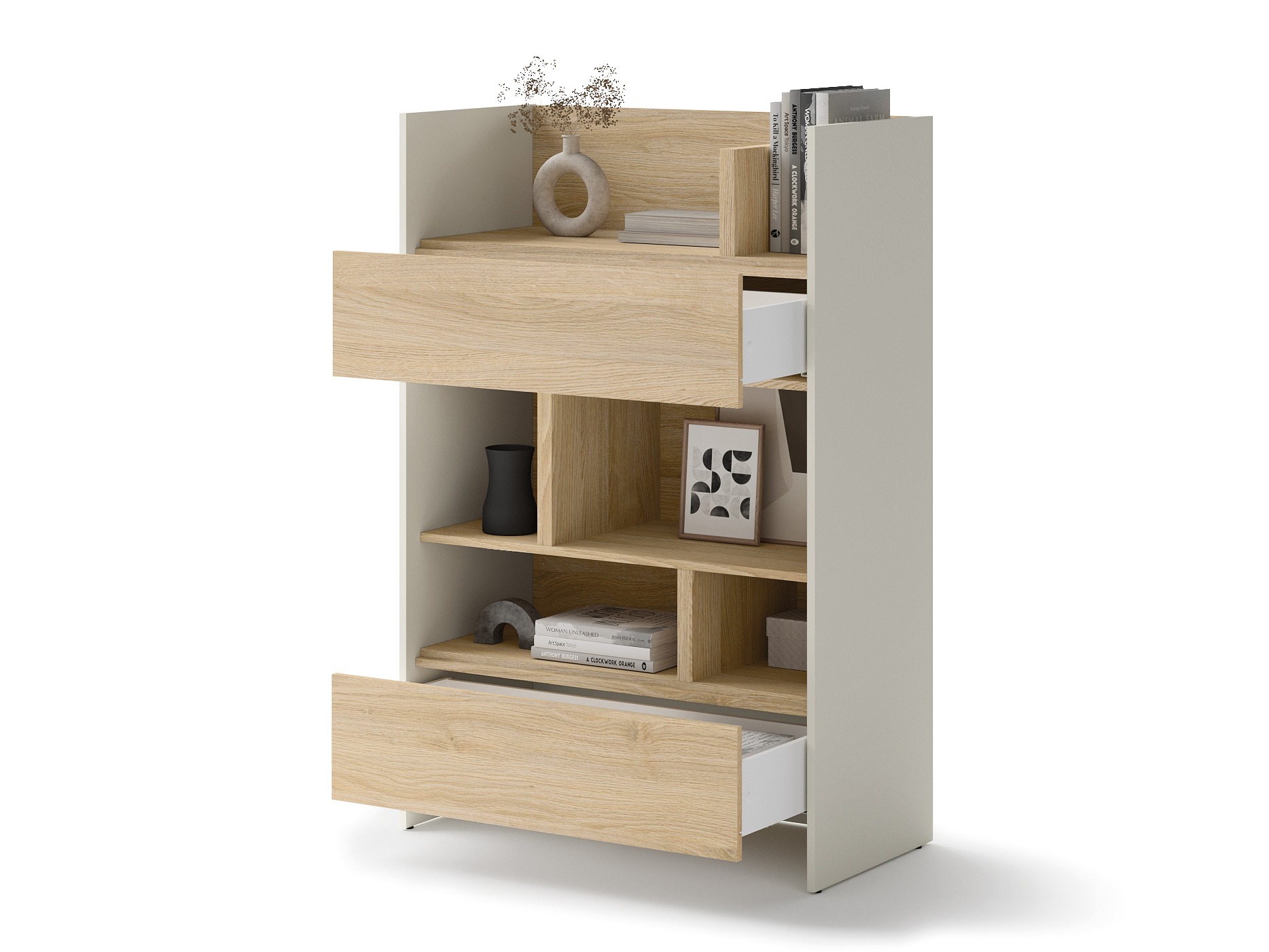 Βιβλιοθήκη Concept Lenart IX (Κασμίρι + Δρυς)