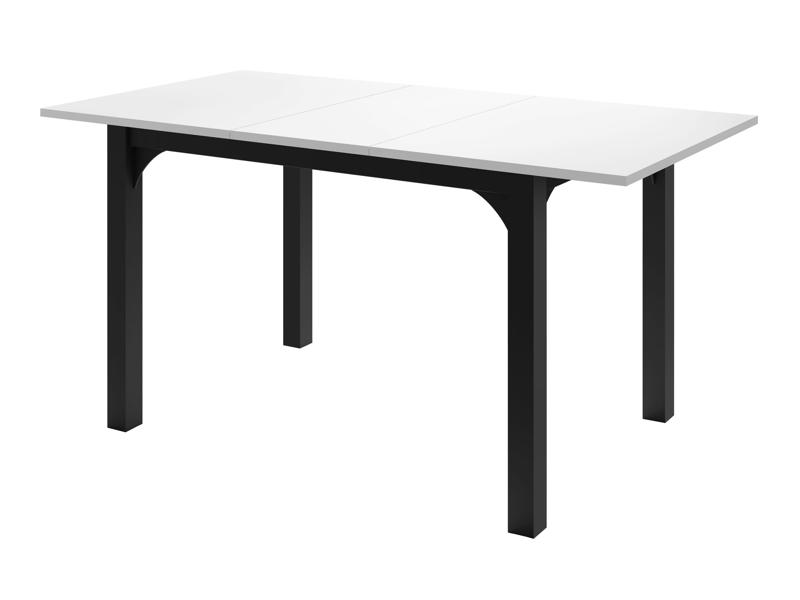 Τραπέζι Oswego 135 (Craft χρυσή βελανιδιά + Μαύρο)