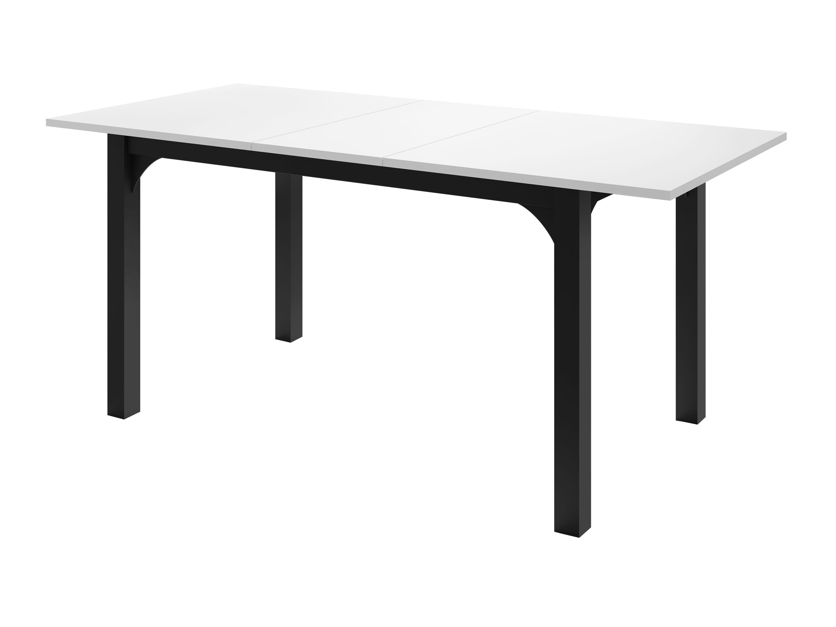 Τραπέζι Oswego 136 (Craft χρυσή βελανιδιά + Μαύρο)