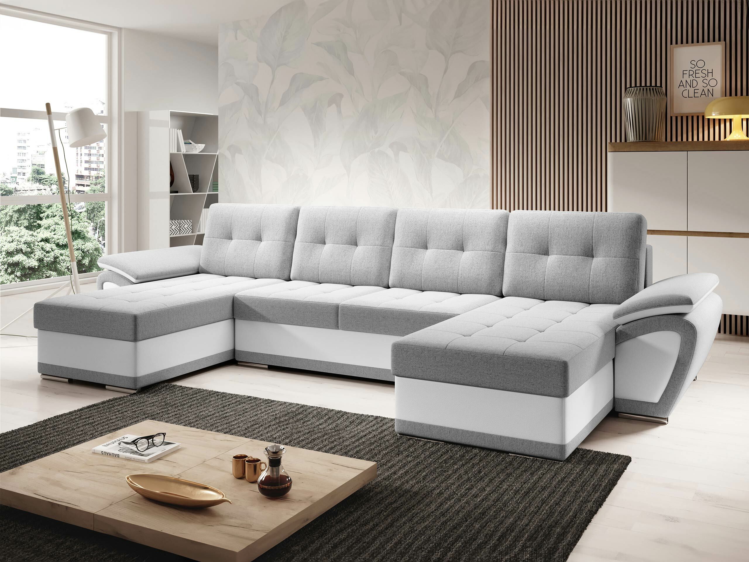 Γωνιακός Καναπές Arvada 115 (Rico 20 + Soft 17)