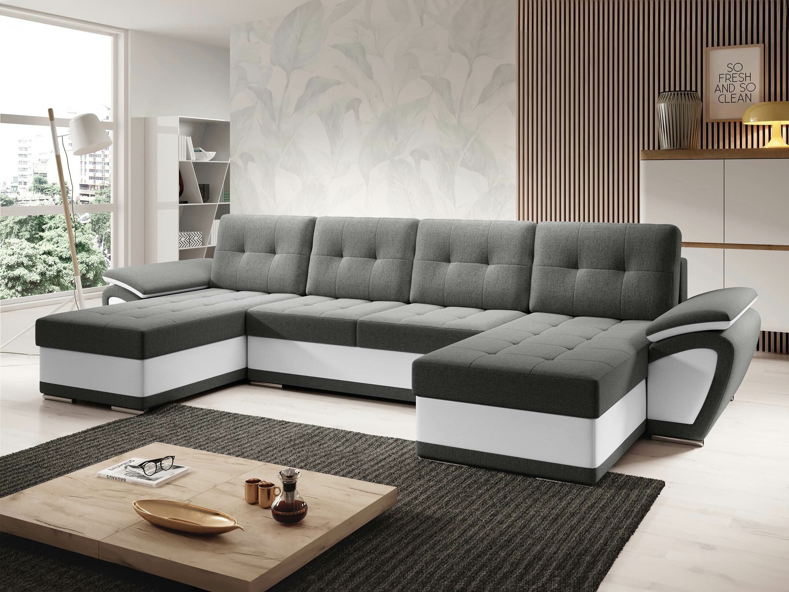 Γωνιακός Καναπές Arvada 115 (Rico 23 + Soft 17)