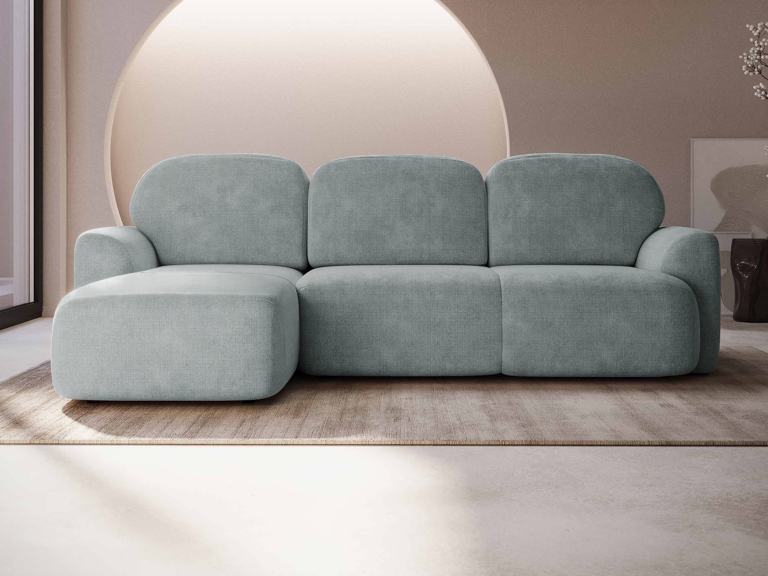 Γωνιακός Καναπές ComfiDream Fjoruna (Cremona 96)