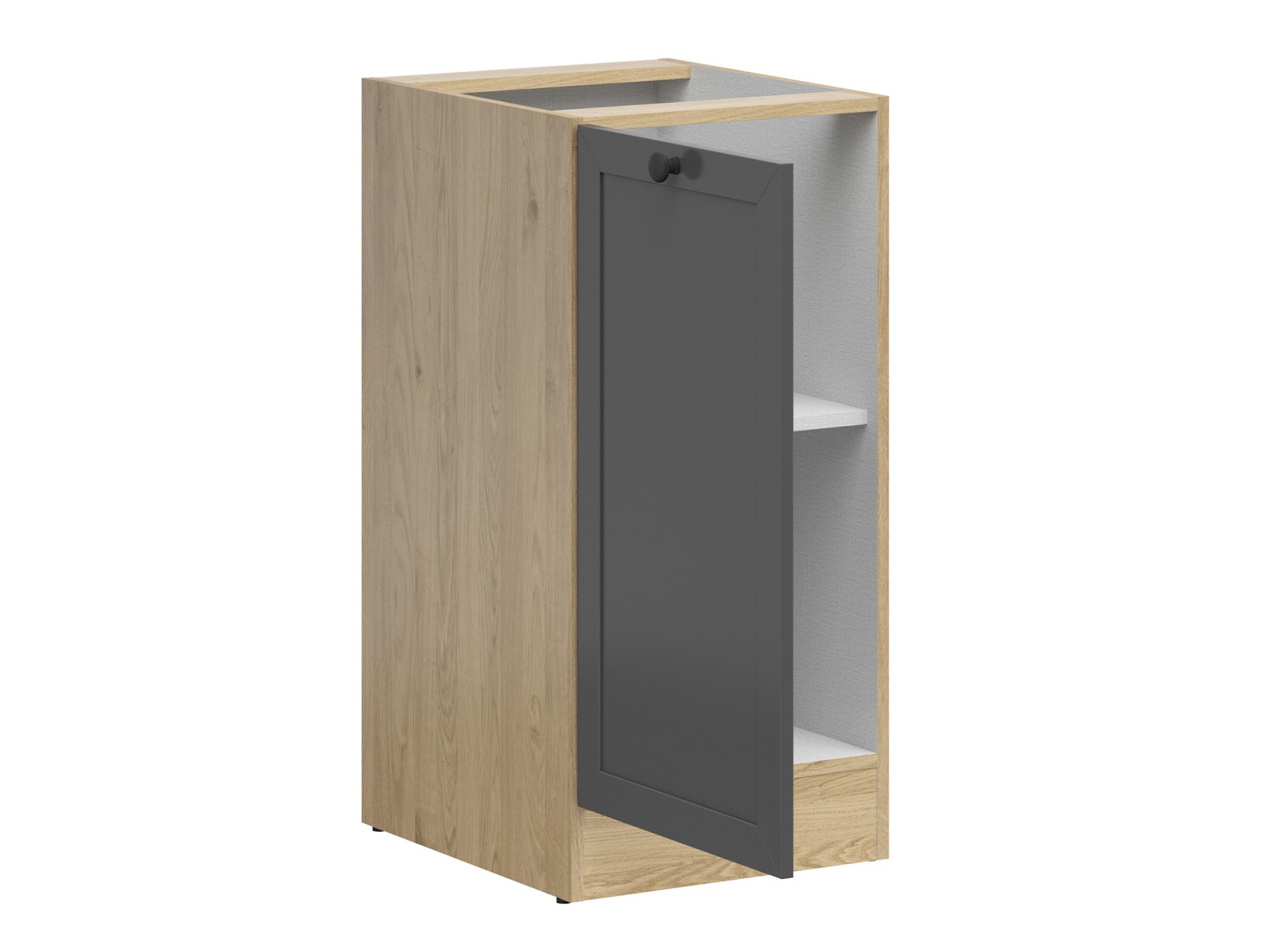 Πολυμορφικό ντουλάπι με πόρτες Classic Grey Oak 100