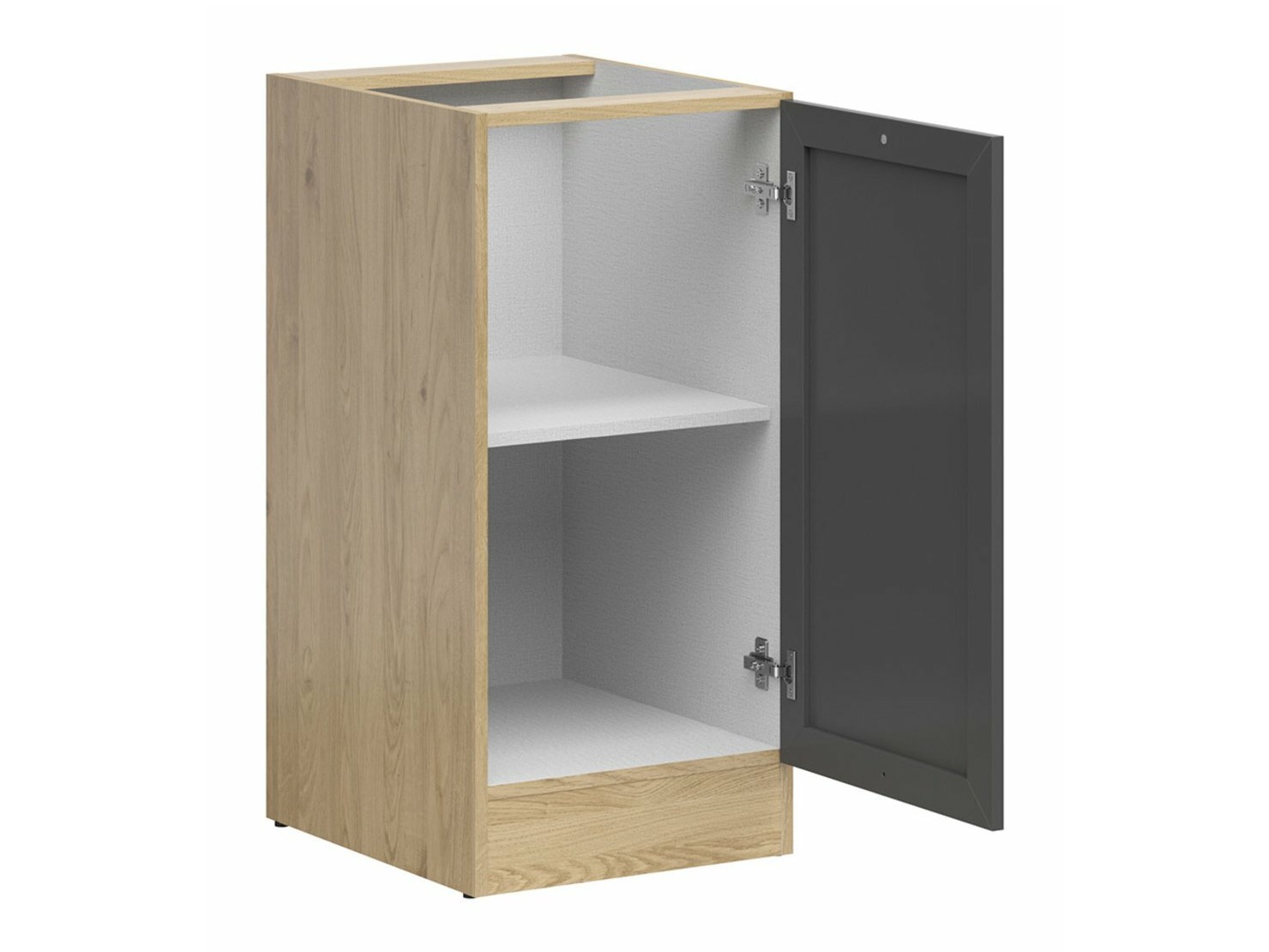 Πολυμορφικό ντουλάπι με πόρτες Classic Grey Oak 100
