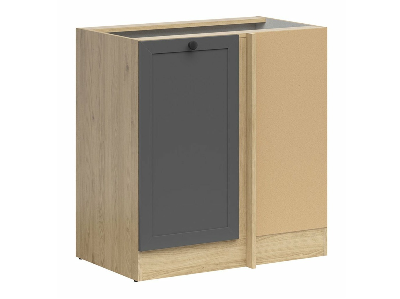 Πολυμορφικό γωνιακό ντουλάπι Classic Grey Oak 115