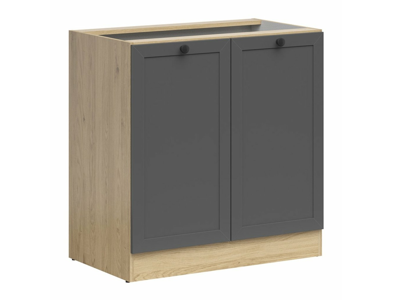 Πολυμορφικό ντουλάπι με πόρτες Classic Grey Oak 102