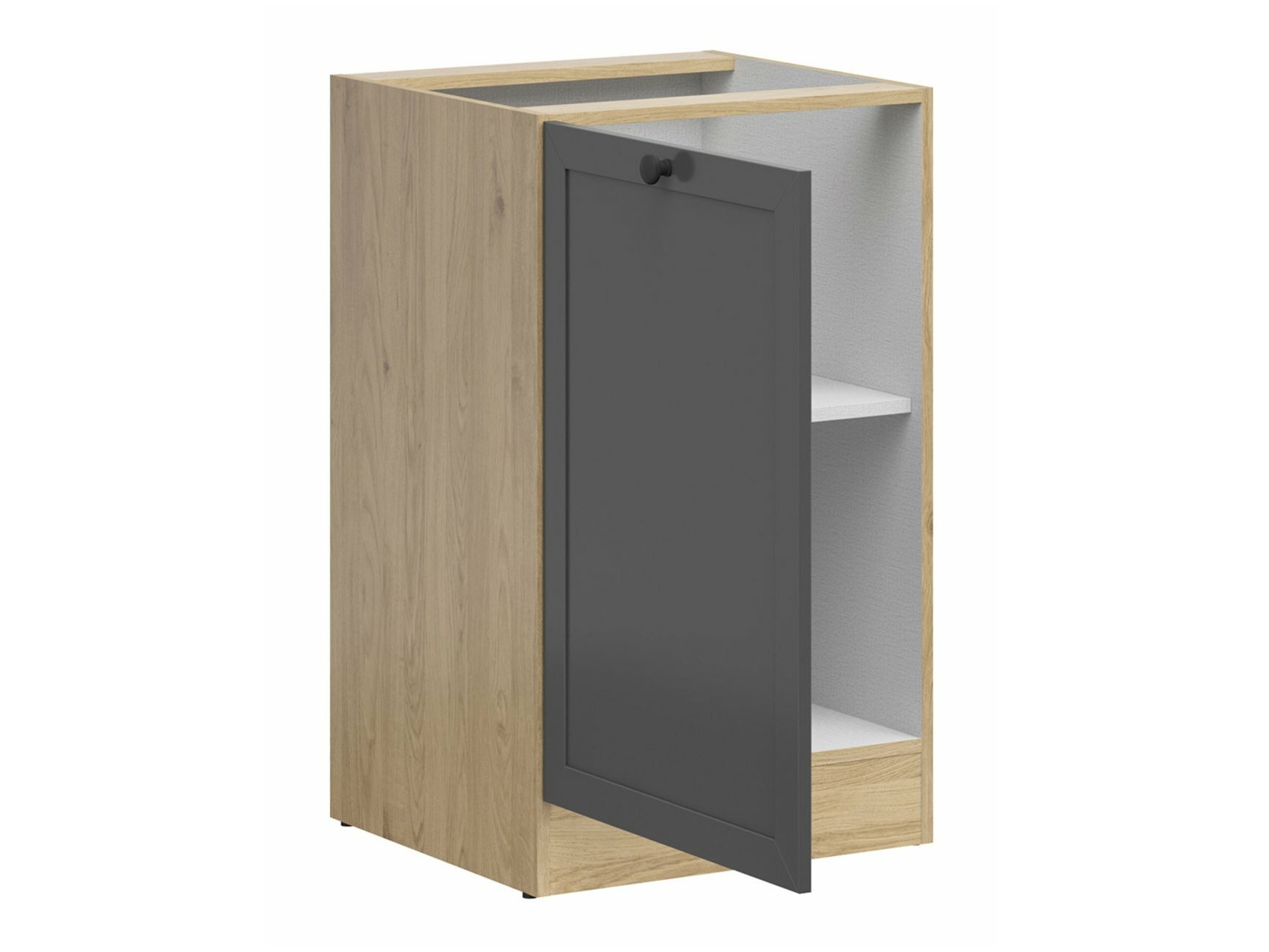 Πολυμορφικό ντουλάπι με πόρτες Classic Grey Oak 116
