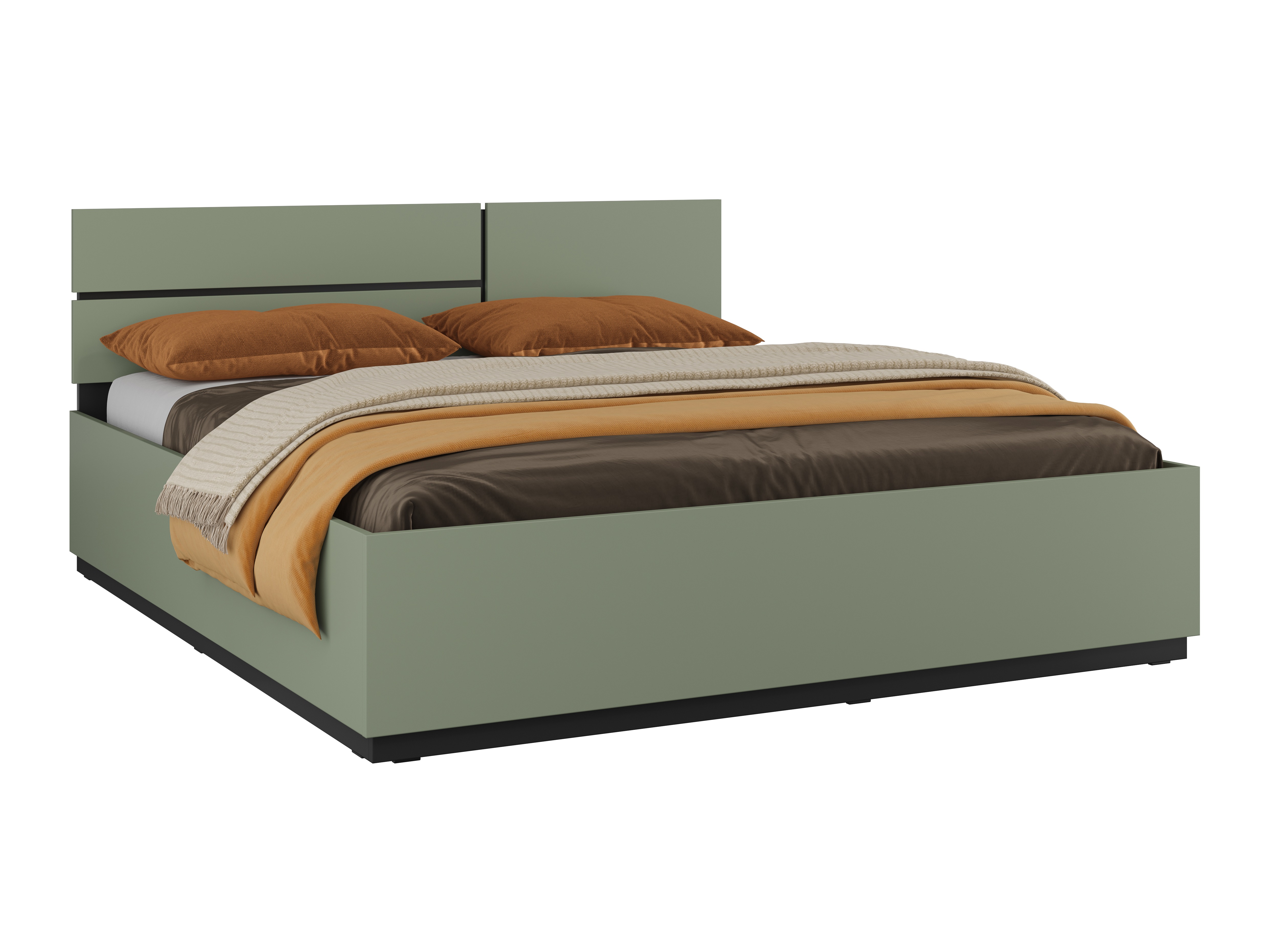 Κρεβάτι Alfere 123 (Πράσινο)