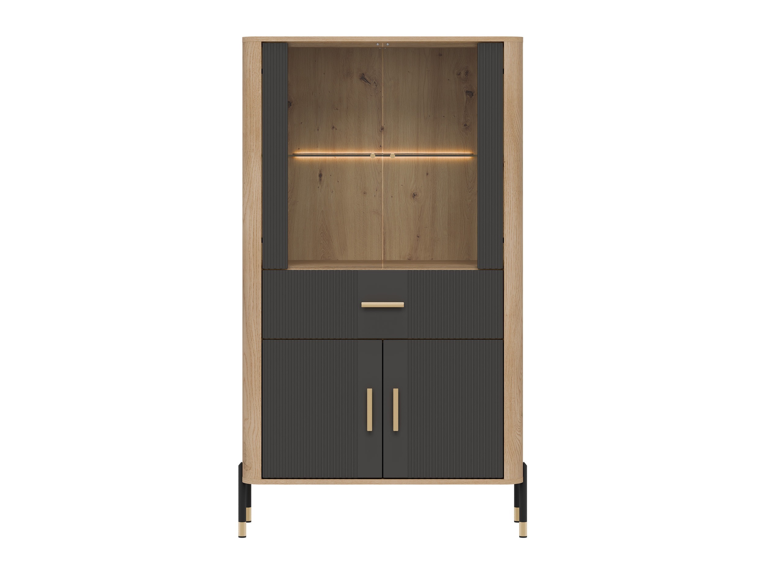 Βιβλιοθήκη Flosora 125 (Ανθρακί)