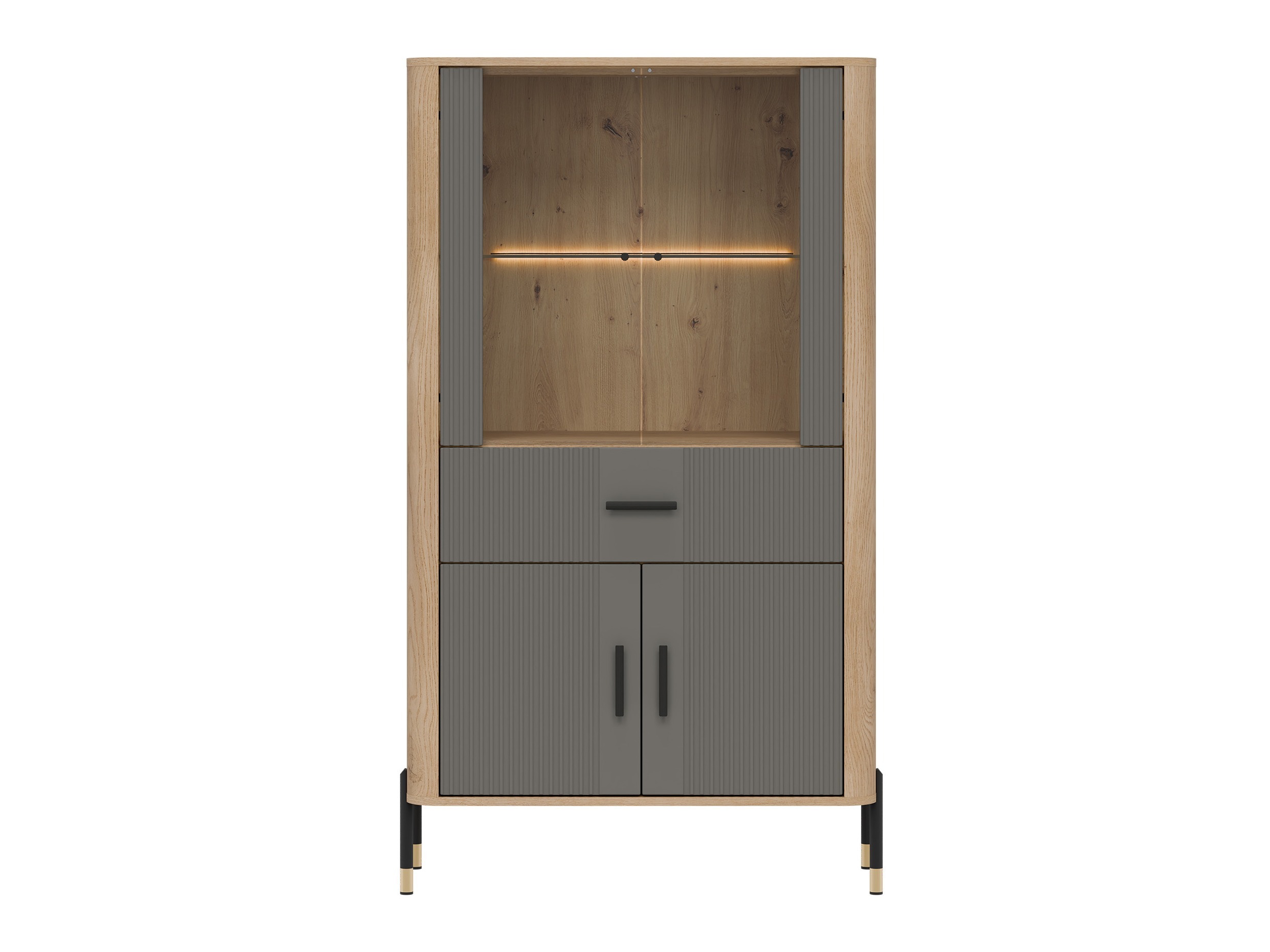 Βιβλιοθήκη Flosora 125 (Γκρι)