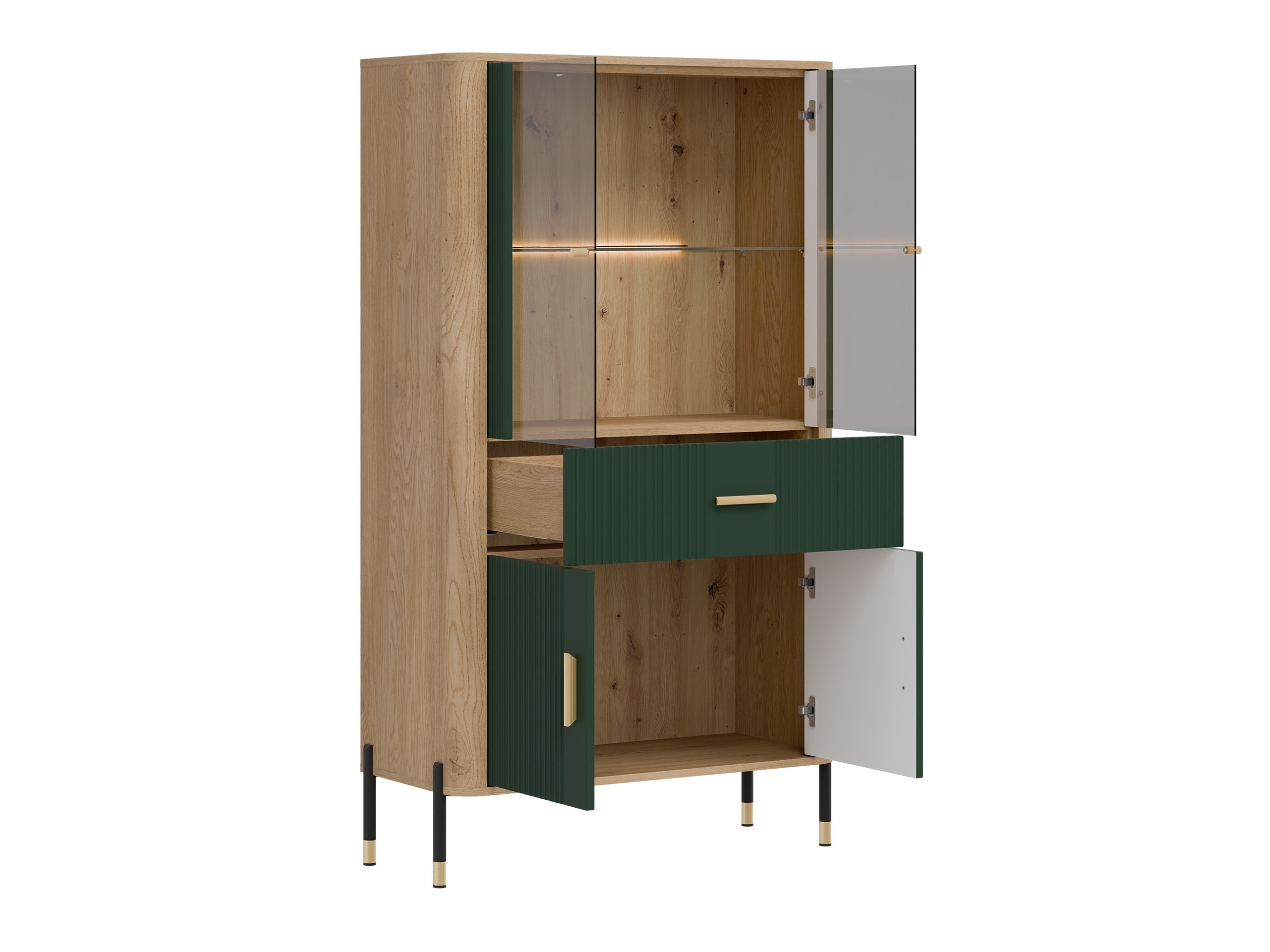 Βιβλιοθήκη Flosora 125 (Πράσινο)