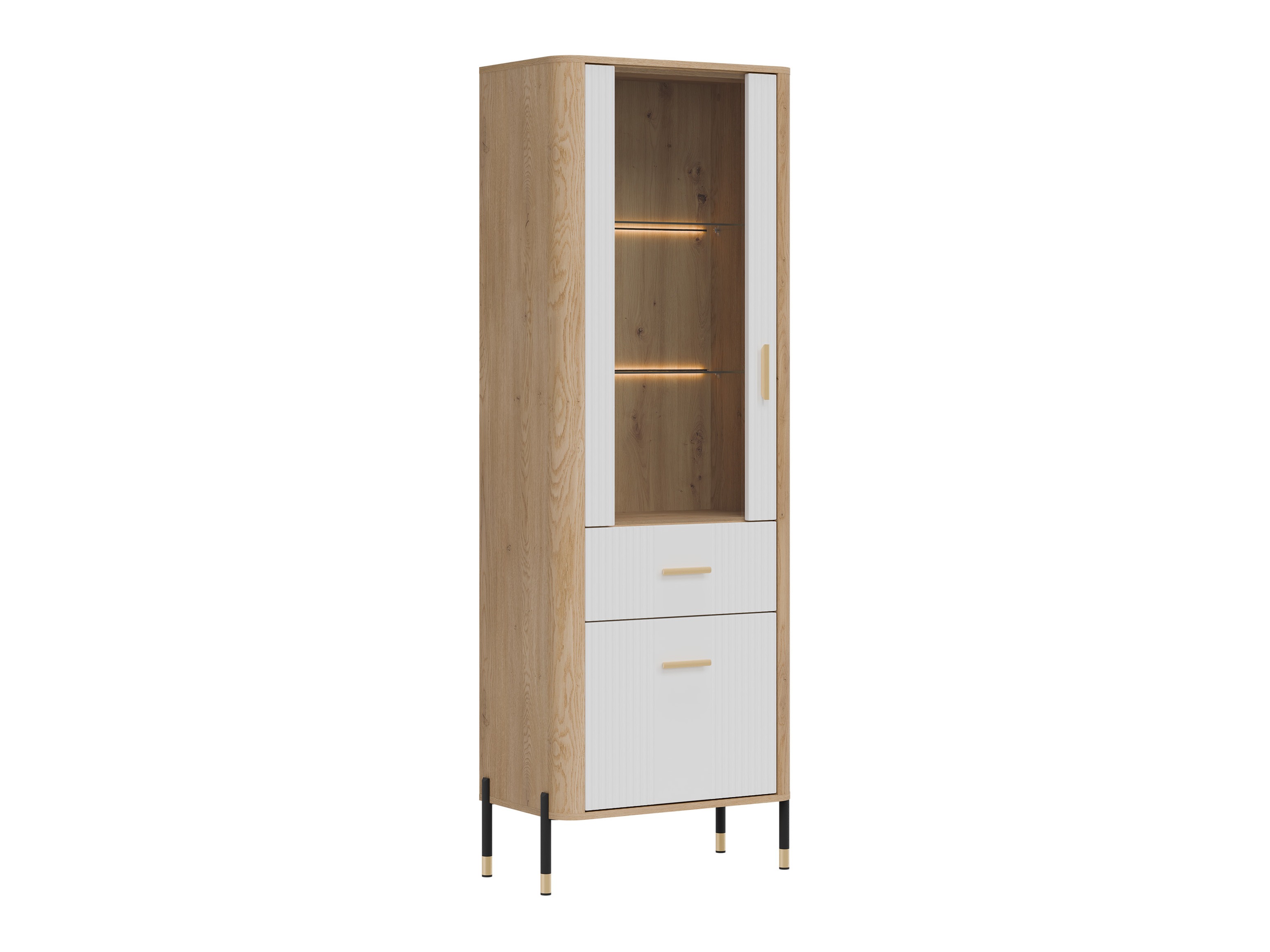 Βιβλιοθήκη Flosora 127 (Άσπρο)