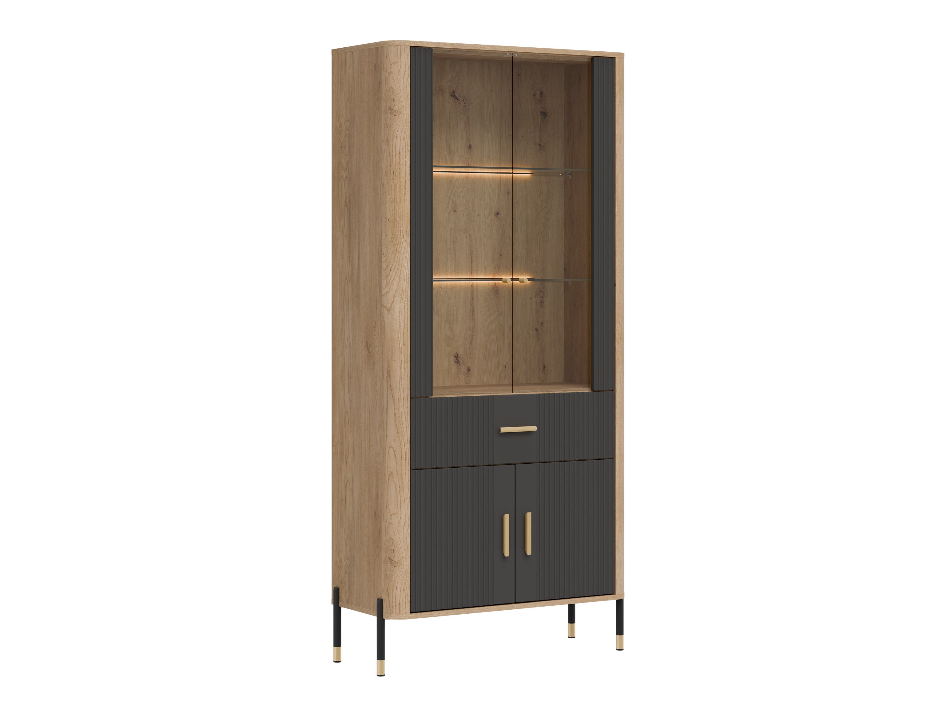 Βιβλιοθήκη Flosora 129 (Ανθρακί)