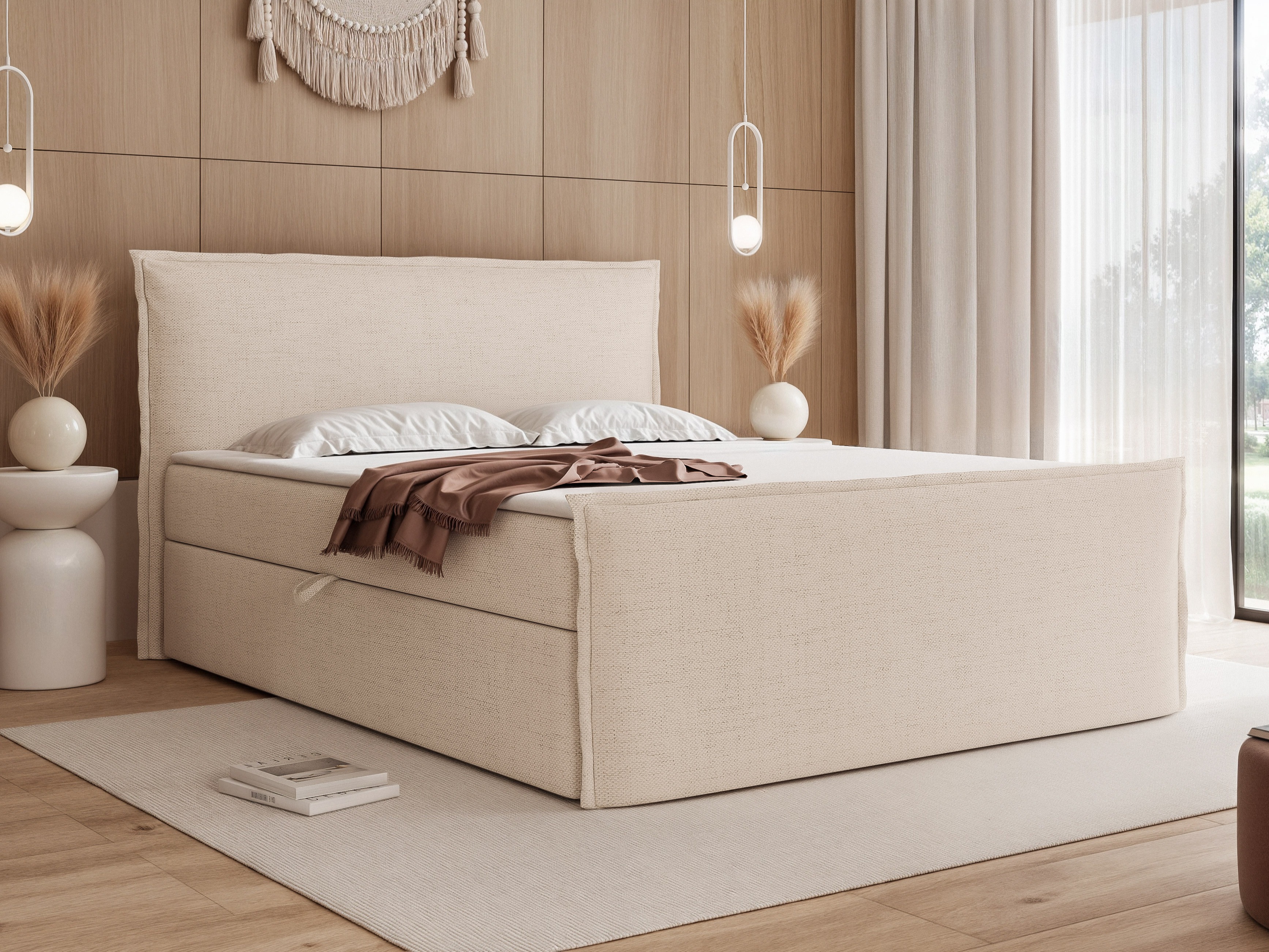 Κρεβάτι continental Martinez 122 (Moly 03)