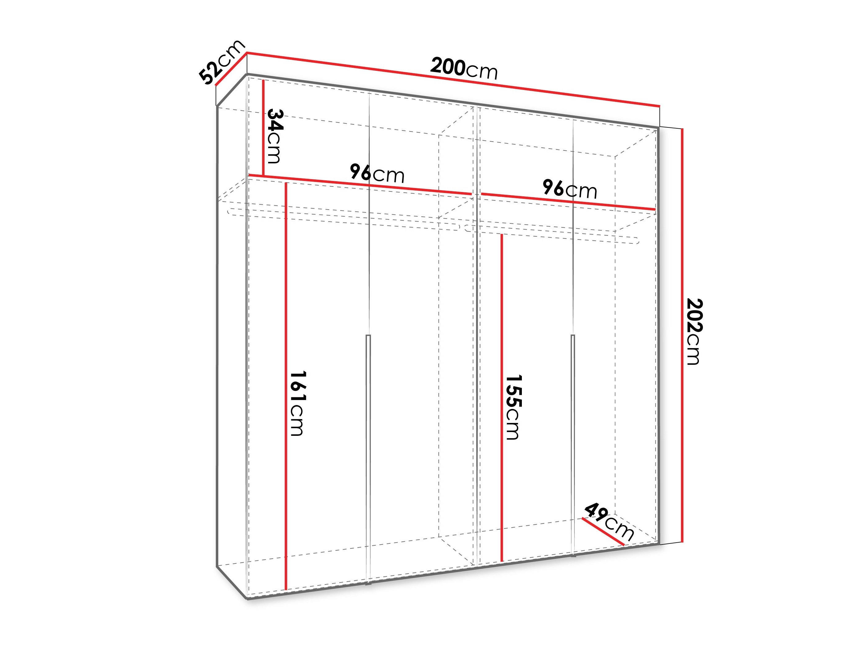 Ντουλάπα Hartford 537 (Artisan βελανιδιά)