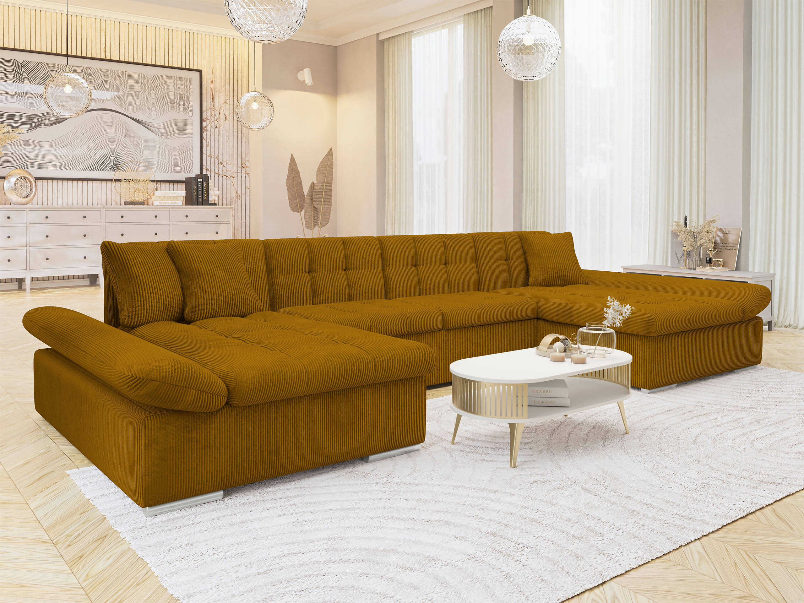 Γωνιακός Καναπές Comfivo Ficus (Poso 01)