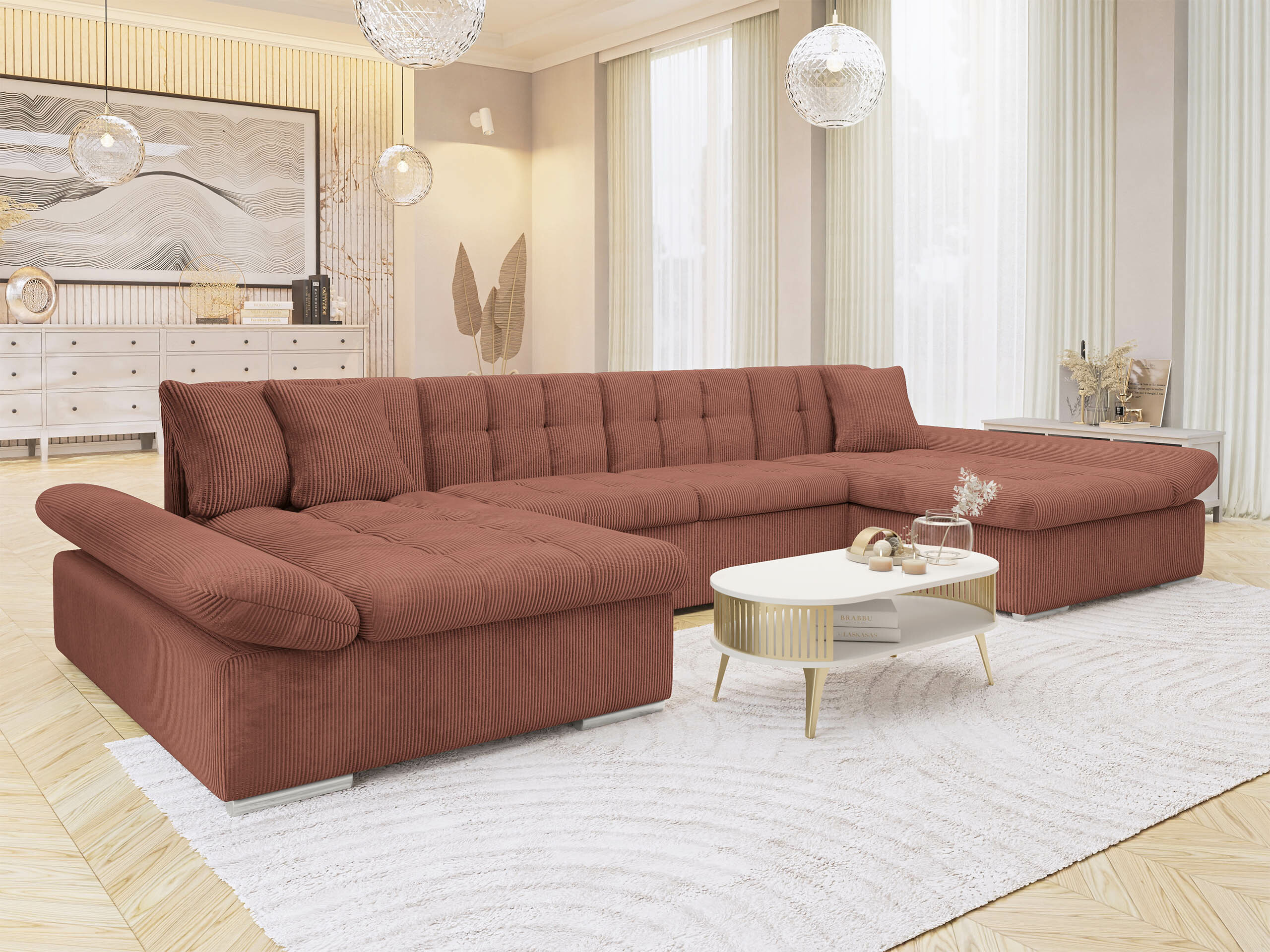 Γωνιακός Καναπές Comfivo Ficus (Poso 29)