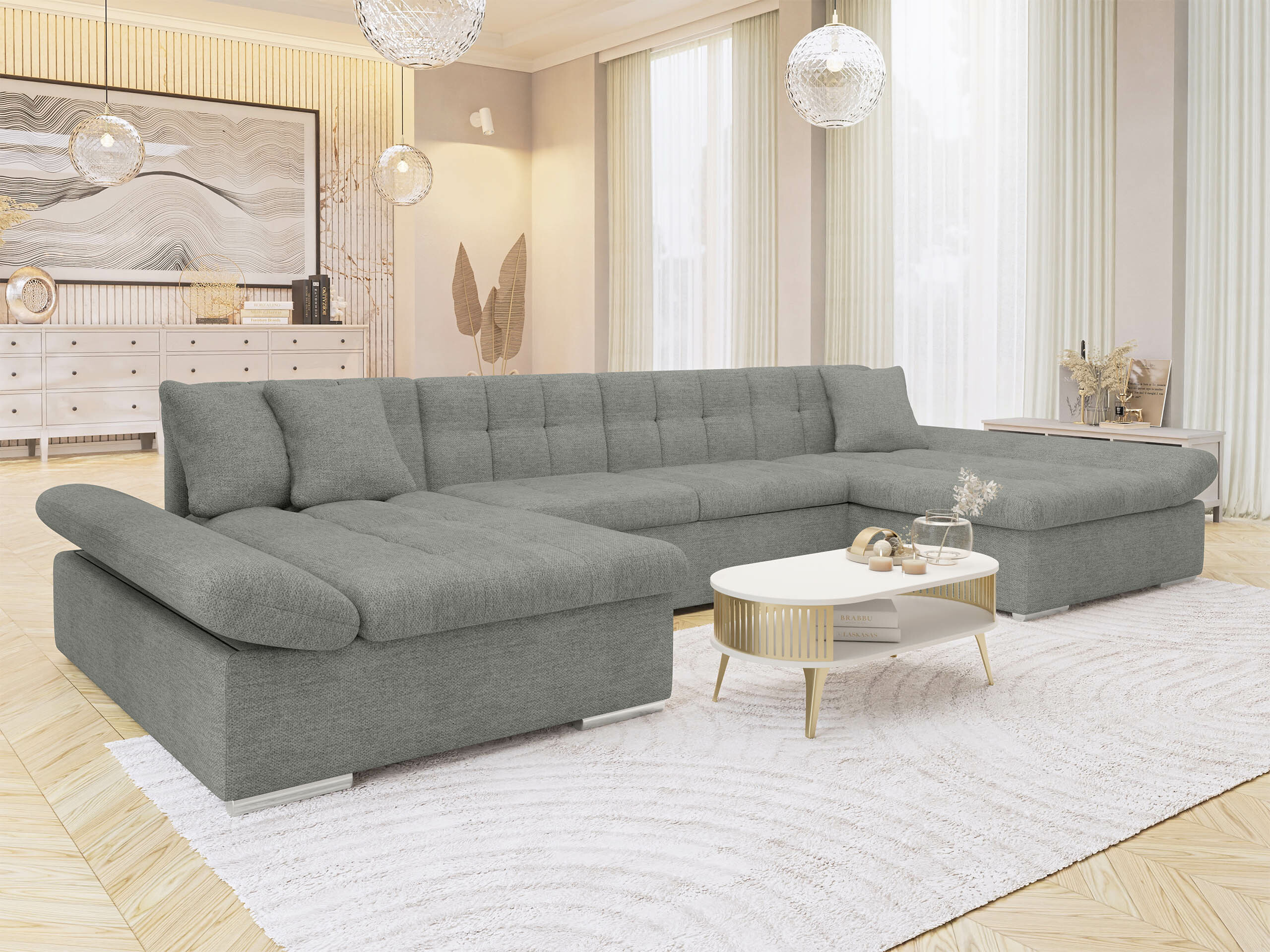Γωνιακός Καναπές Comfivo Ficus (Rico 12)