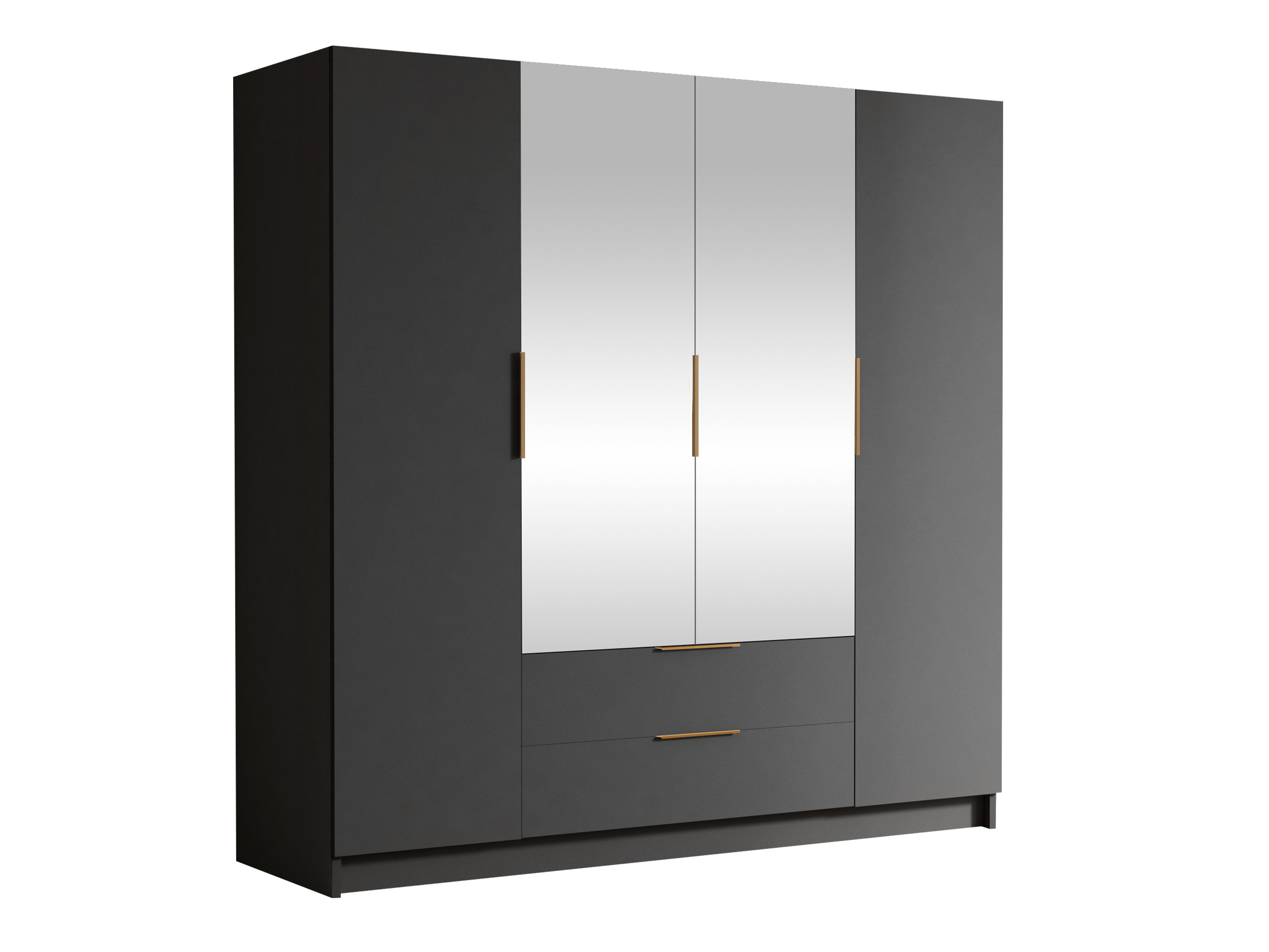 Ντουλάπα Closico Cadron II (Μαύρο)