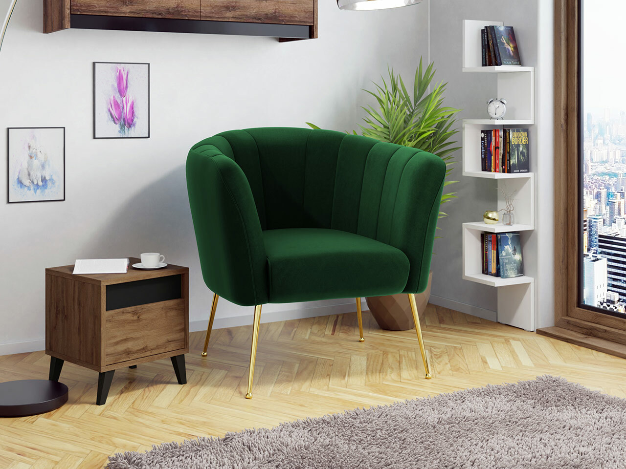 Πολυθρόνα Orem 112 (Magic Velvet 2225)