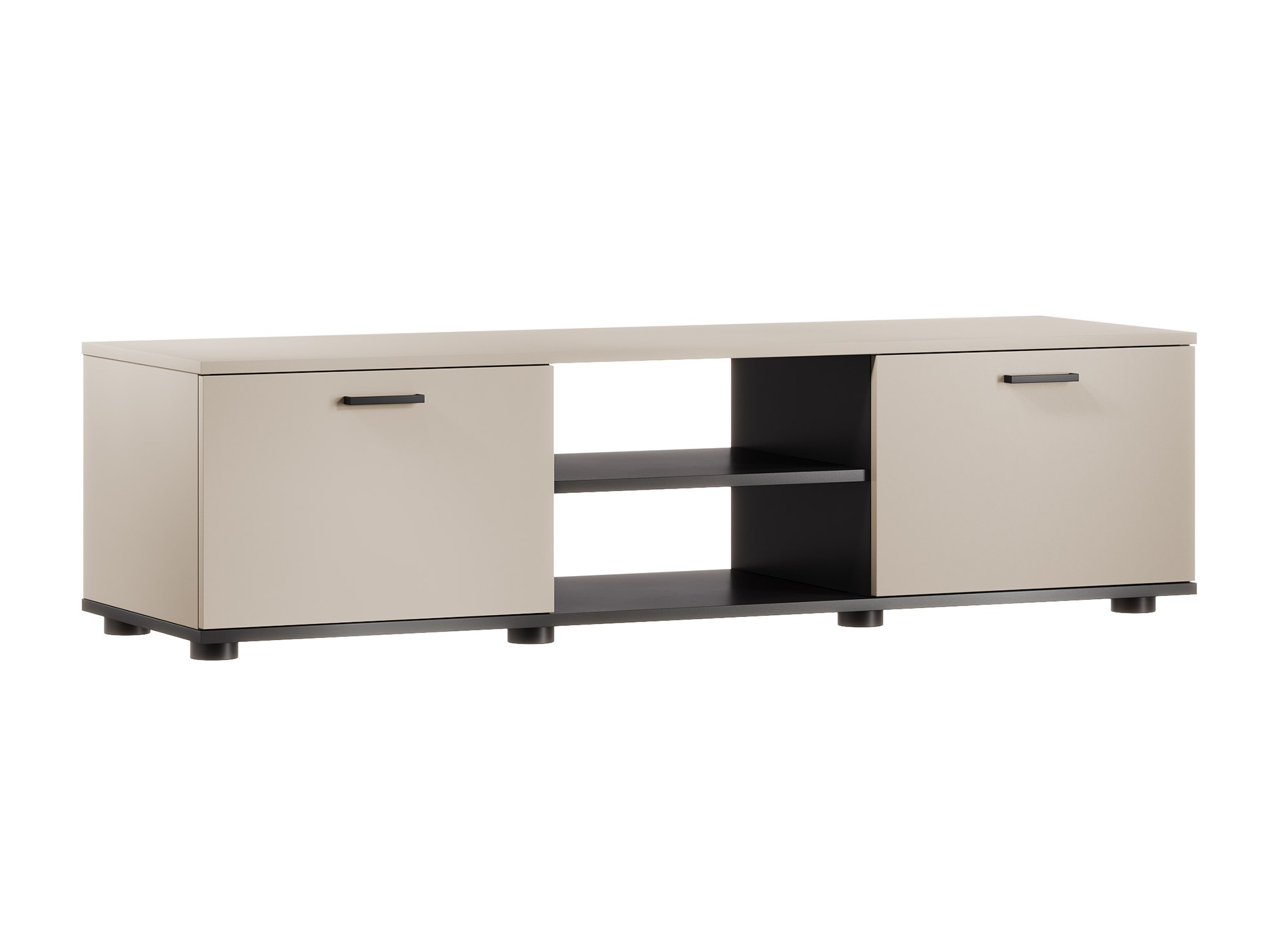 Έπιπλο τηλεόρασης Tornola 100 (Κασμίρι + Μαύρο)