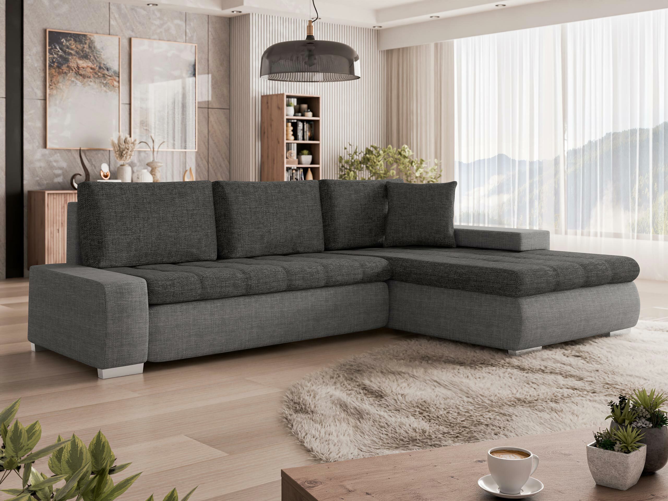 Γωνιακός Καναπές Comfivo Nitor I (Lux 05 + Lux 06)