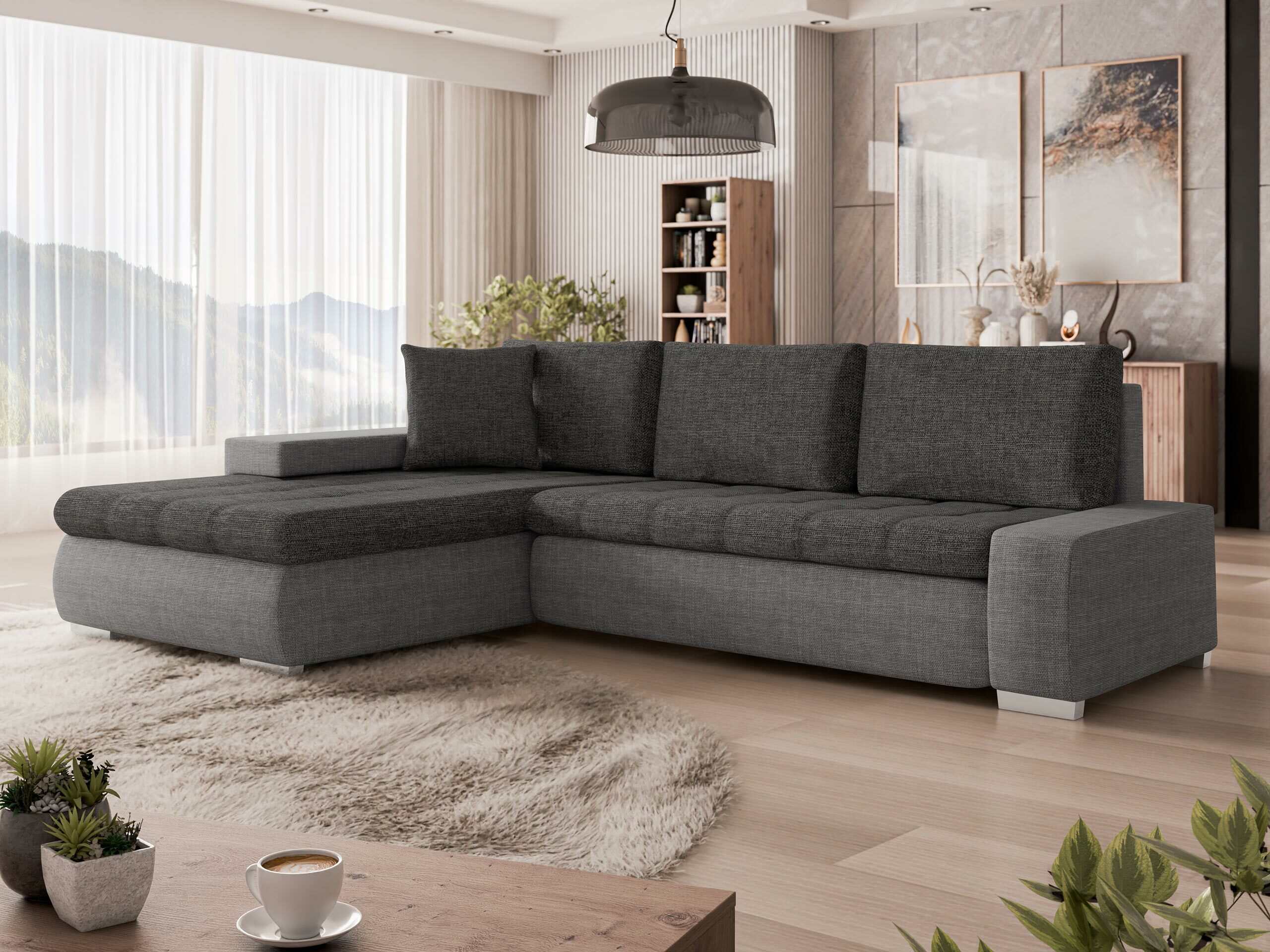 Γωνιακός Καναπές Comfivo Nitor I (Lux 05 + Lux 06)