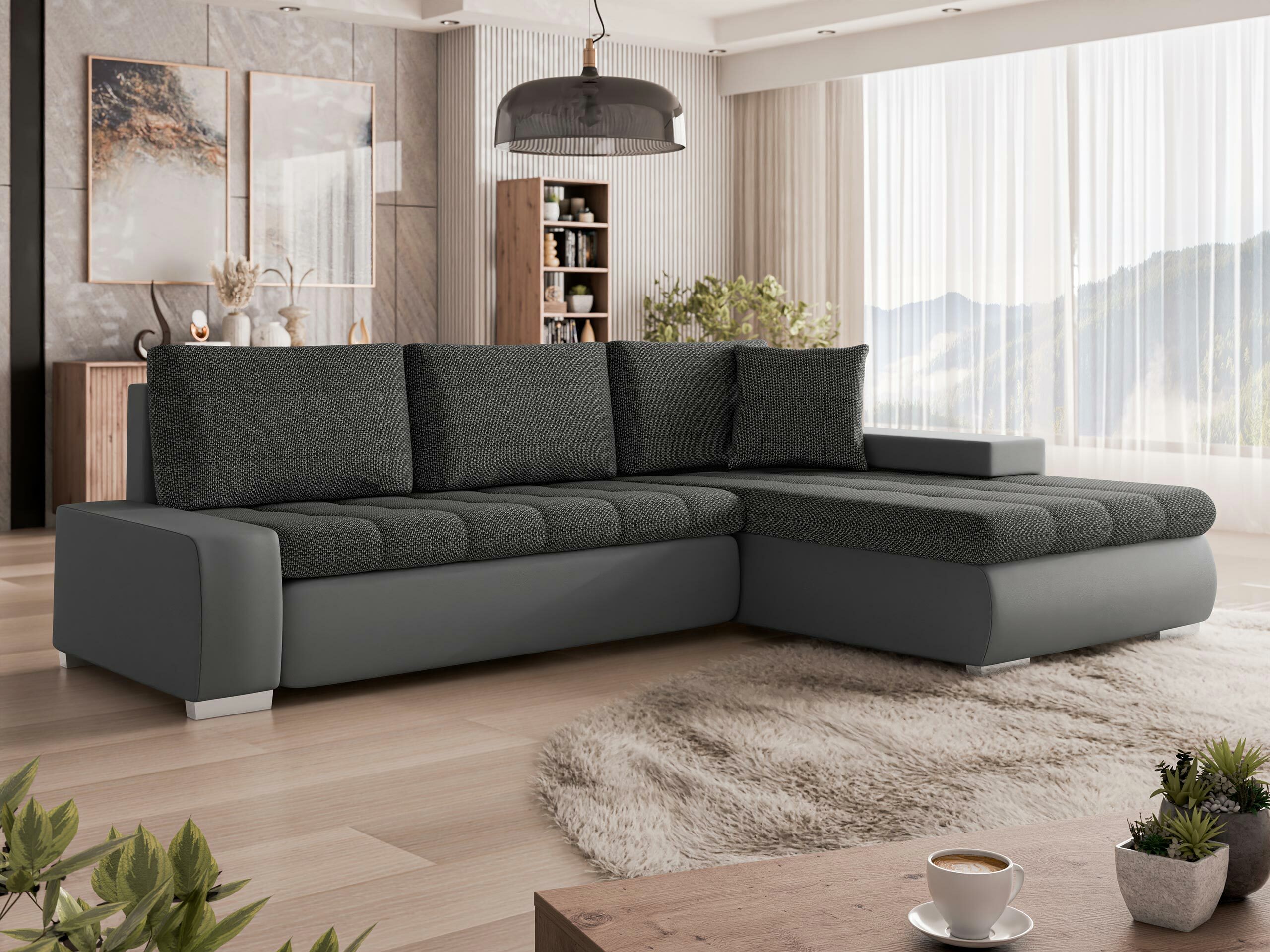 Γωνιακός Καναπές Comfivo Nitor (Soft 029 + Majorka 03)