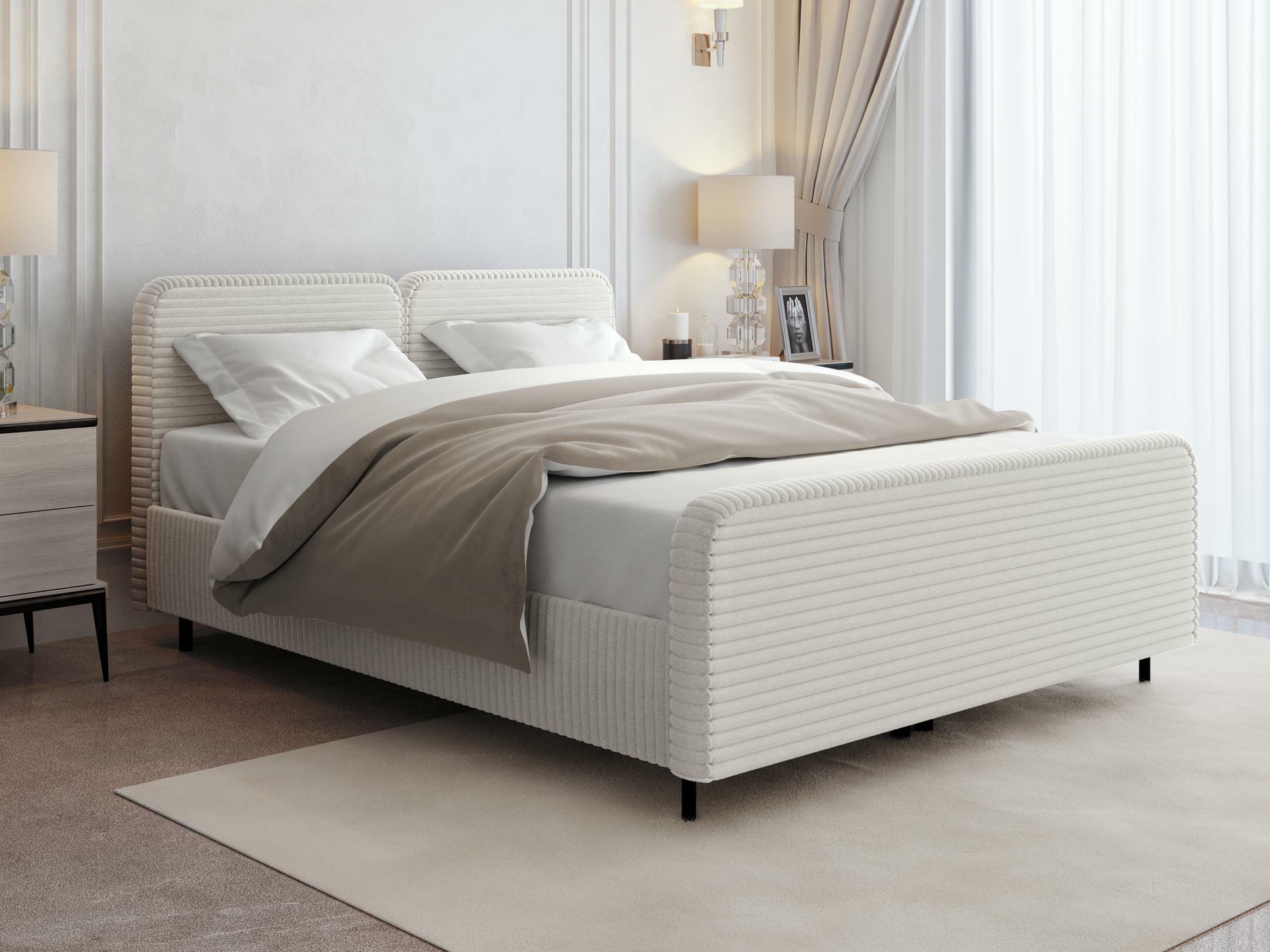 Κρεβάτι continental Margate 130 (Tilia 03)