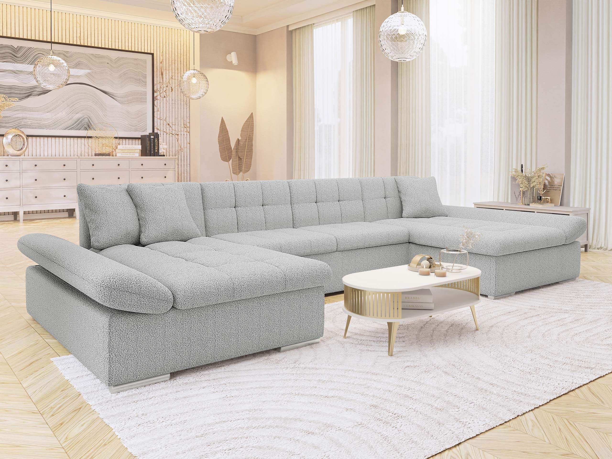 Γωνιακός Καναπές Comfivo Ficus II (Manza 83)