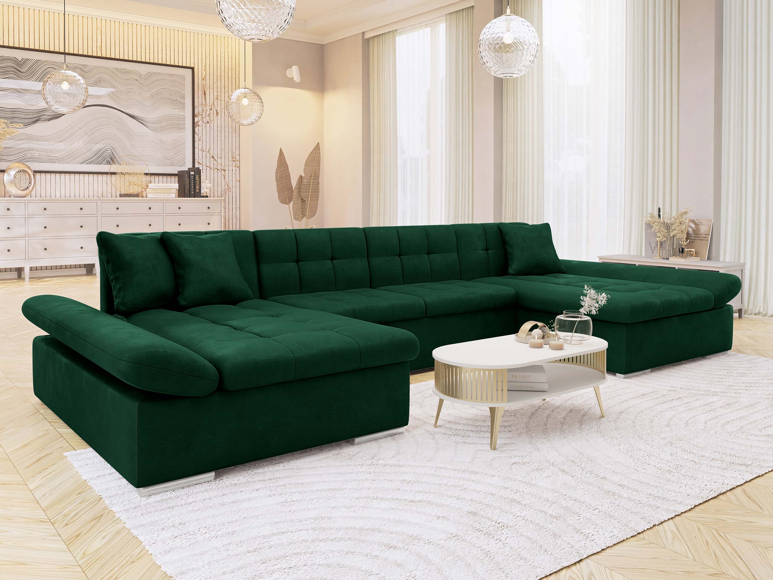Γωνιακός Καναπές Comfivo Ficus II (Piano 26)