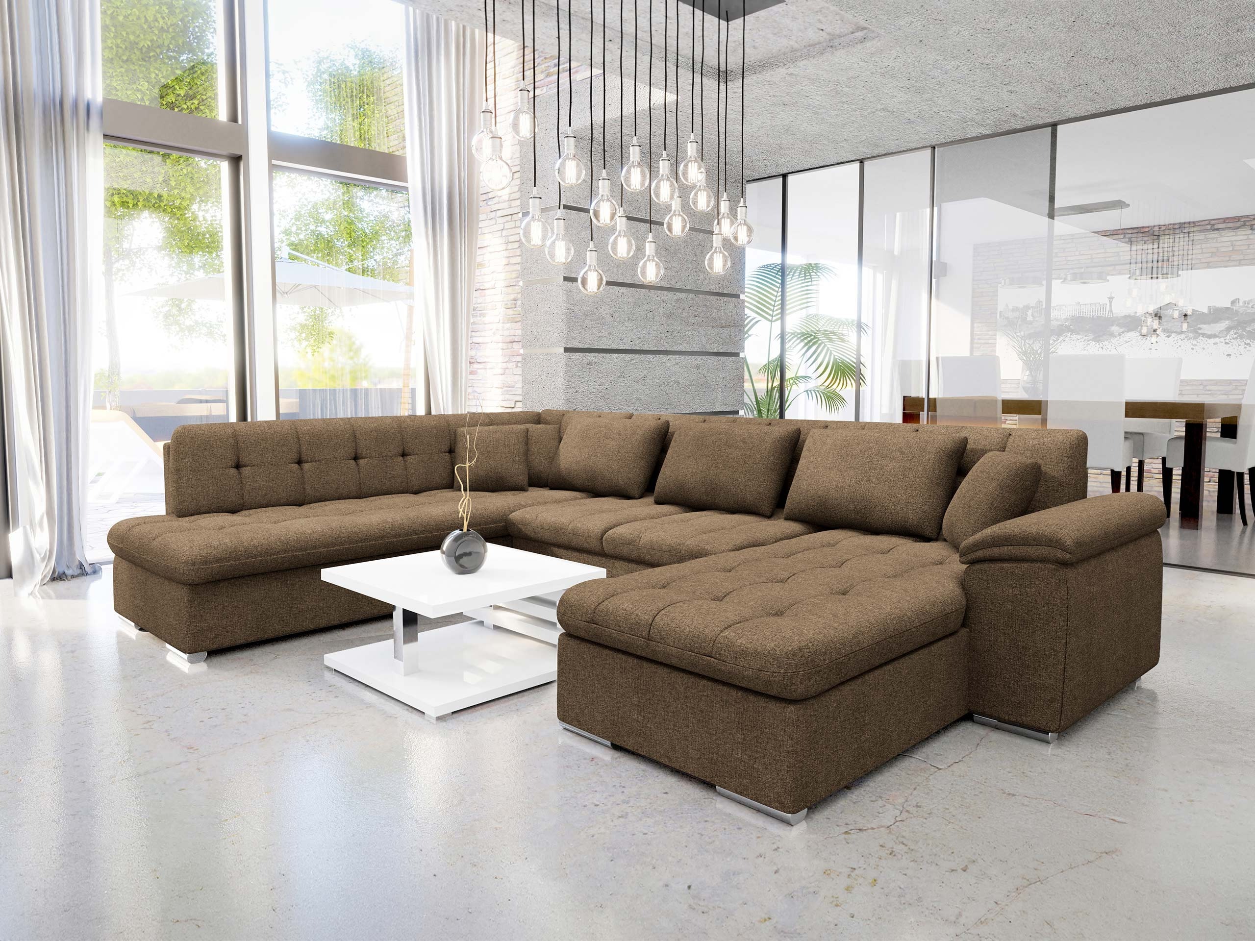 Γωνιακός Καναπές Comfivo Gemma IV (Lux 03)