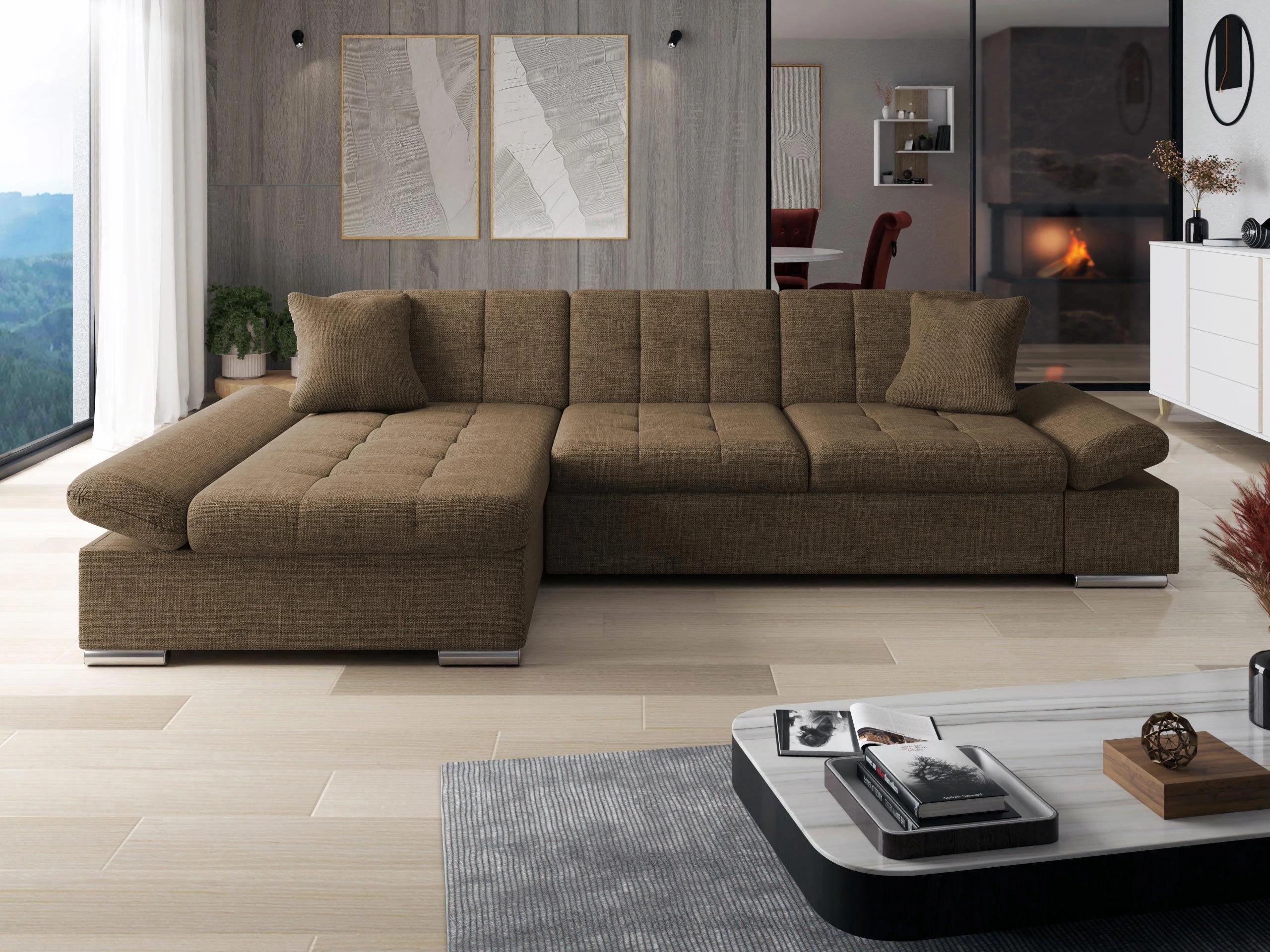 Γωνιακός Καναπές Comfivo Sanitas (Lux 03)