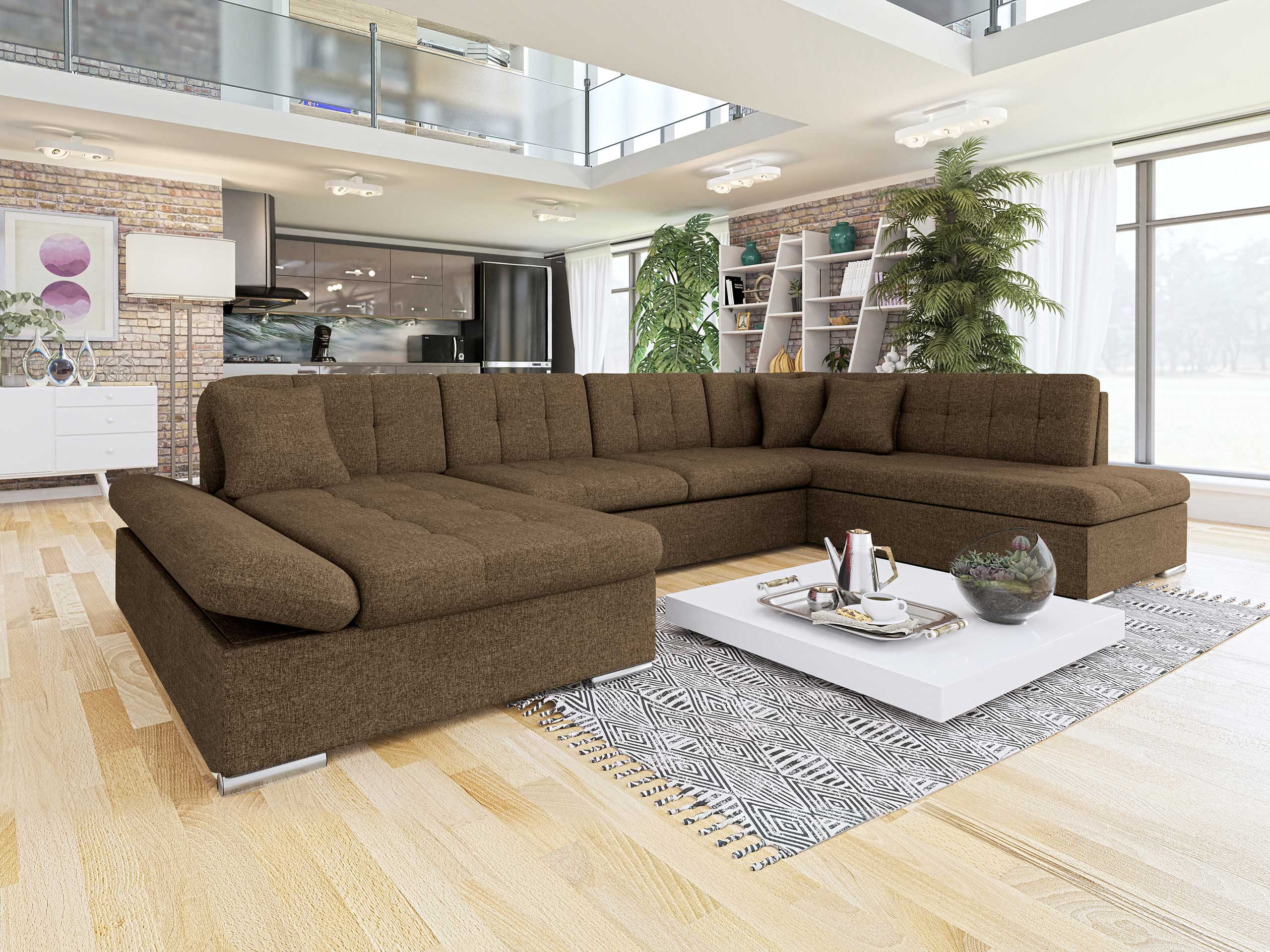 Γωνιακός Καναπές Comfivo Tilia (Lux 03)