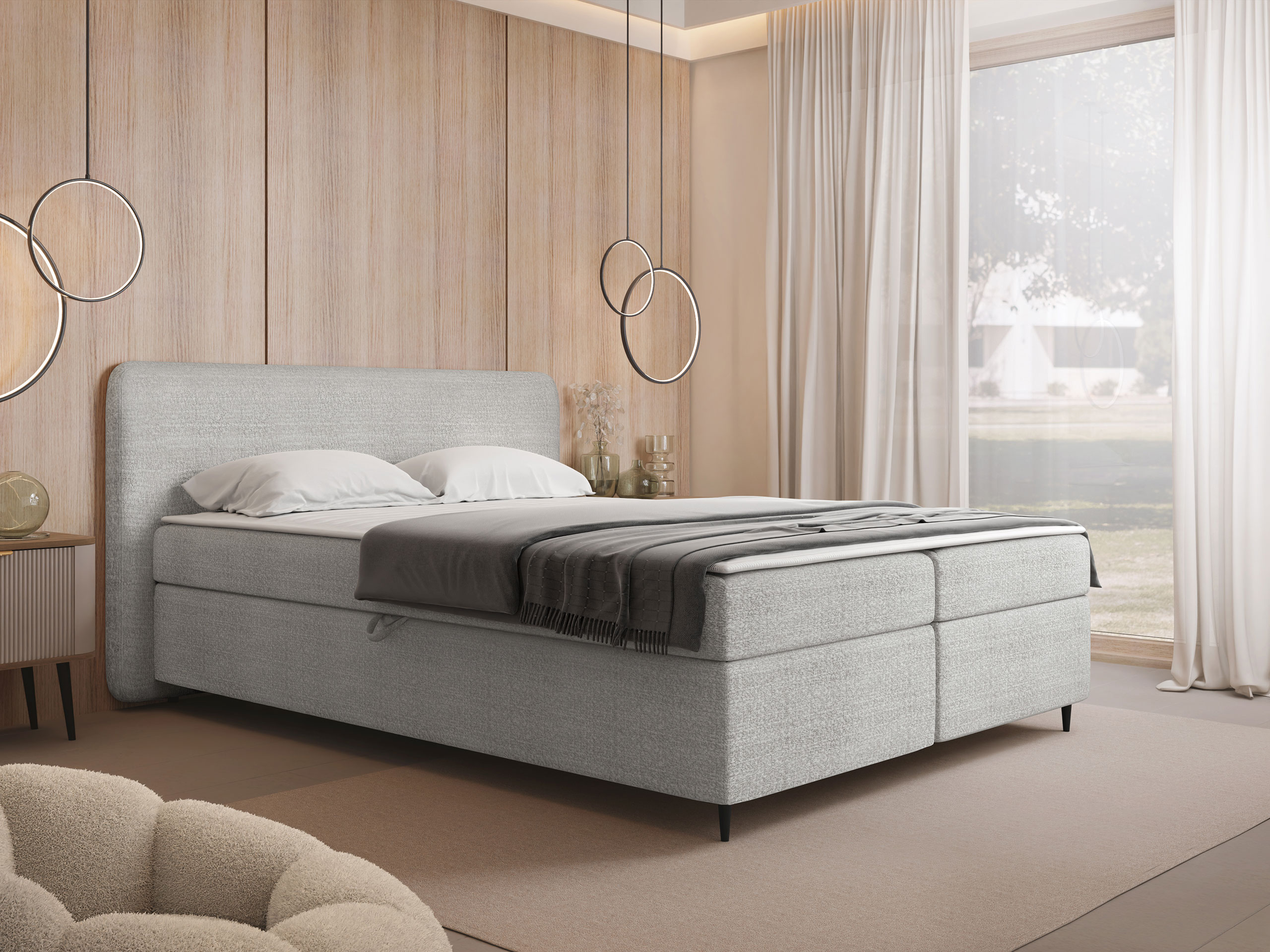 Κρεβάτι continental Stonecrest 108 (Taro 11)
