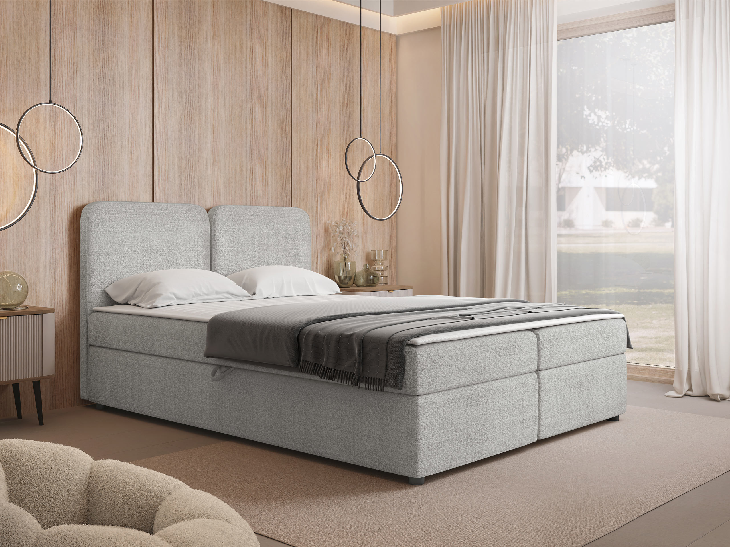 Κρεβάτι continental Stonecrest 109 (Taro 11)