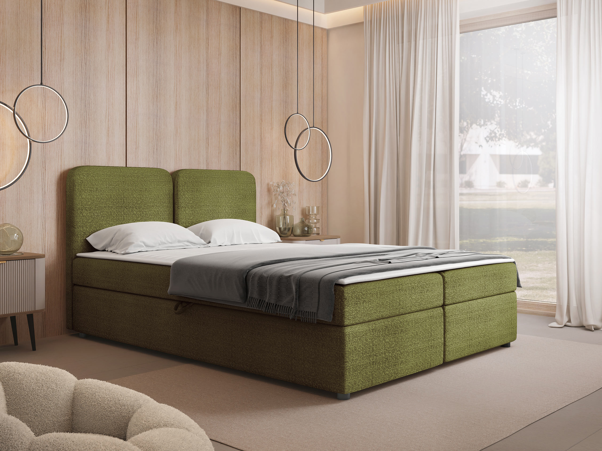 Κρεβάτι continental Stonecrest 109 (Taro 33)