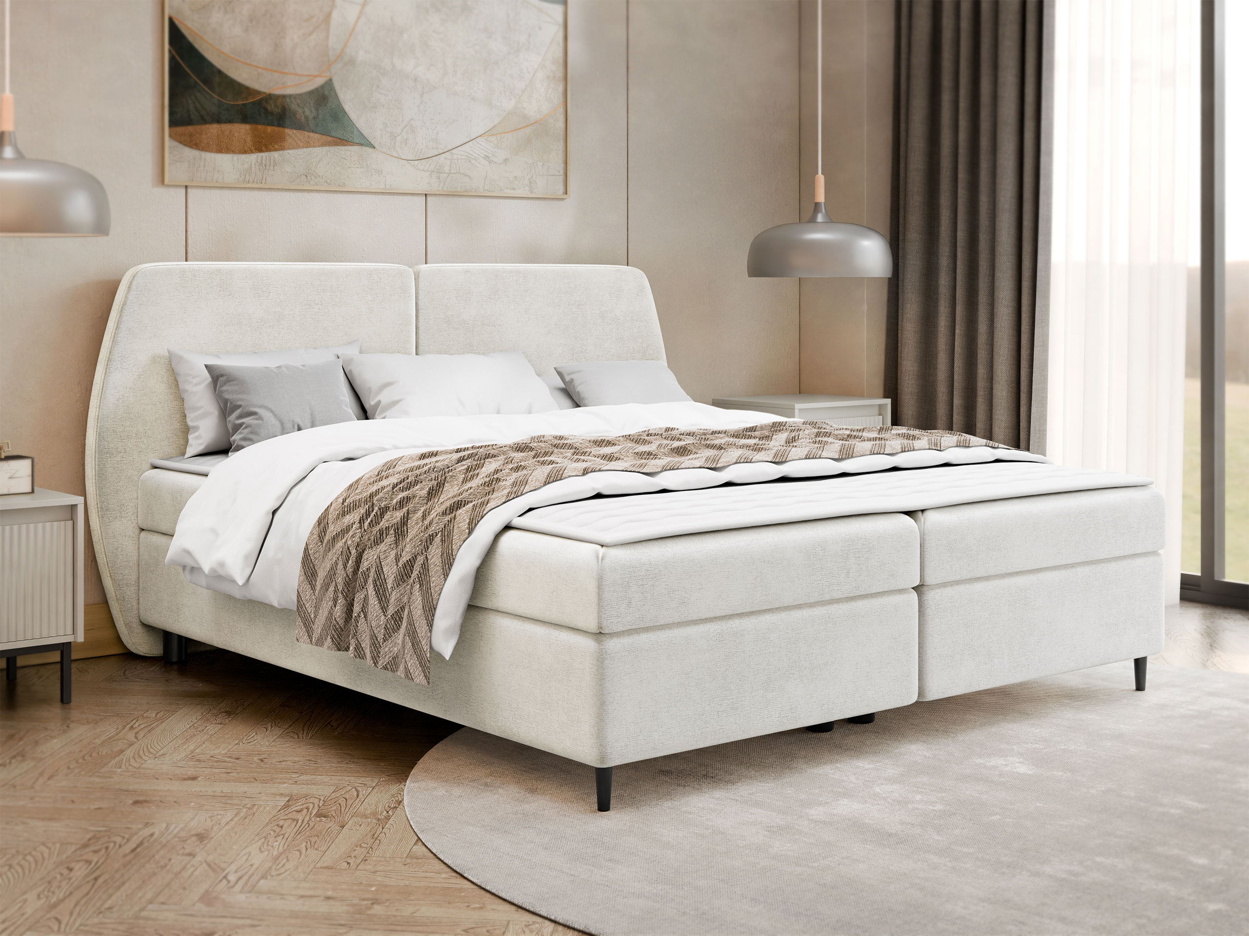 Κρεβάτι continental Stonecrest 110 (Wave 01)