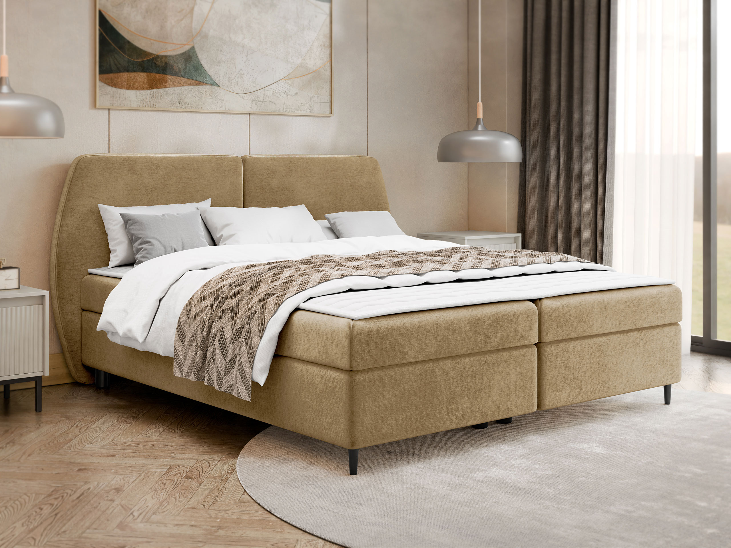 Κρεβάτι continental Stonecrest 110 (Wave 04)