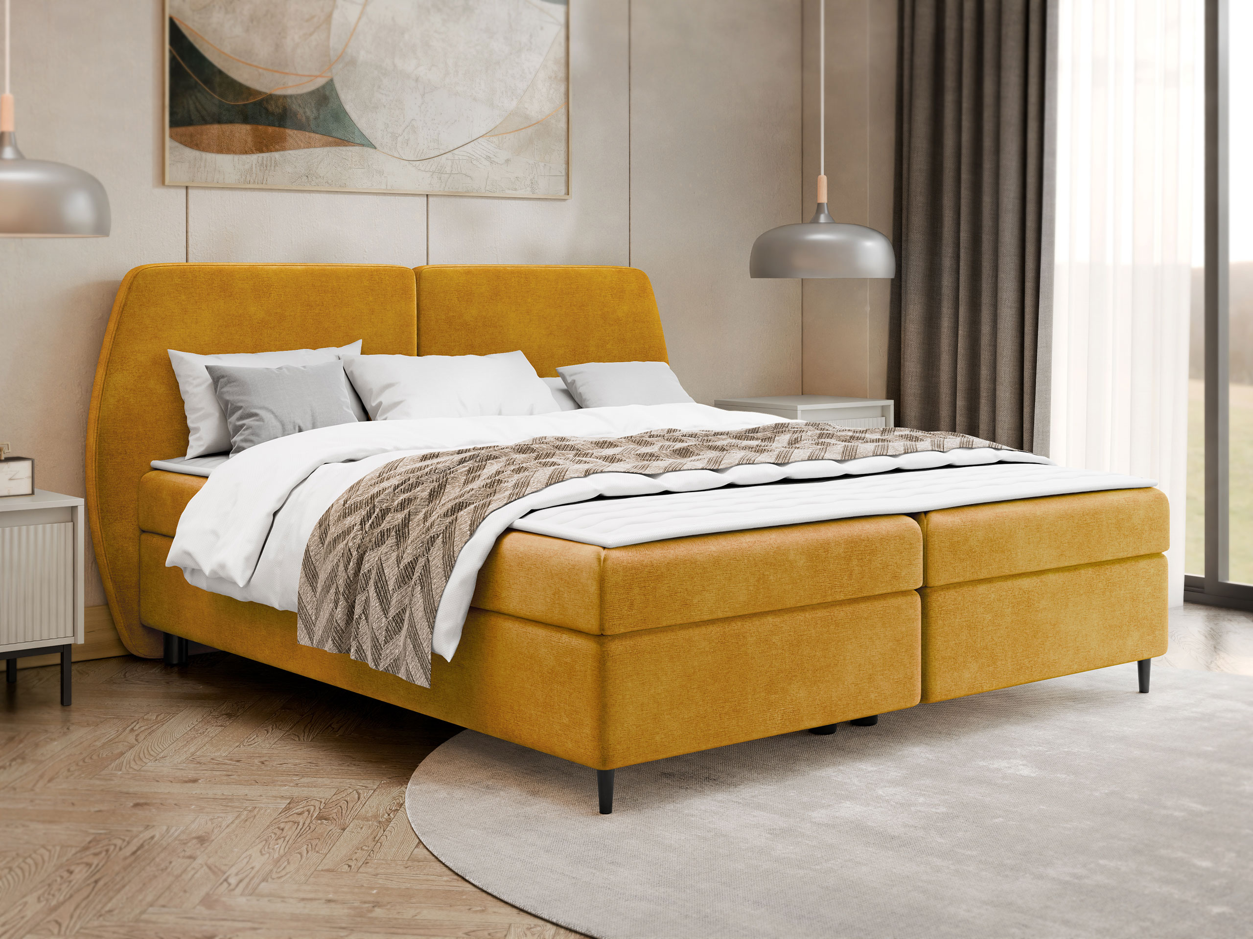 Κρεβάτι continental Stonecrest 110 (Wave 05)