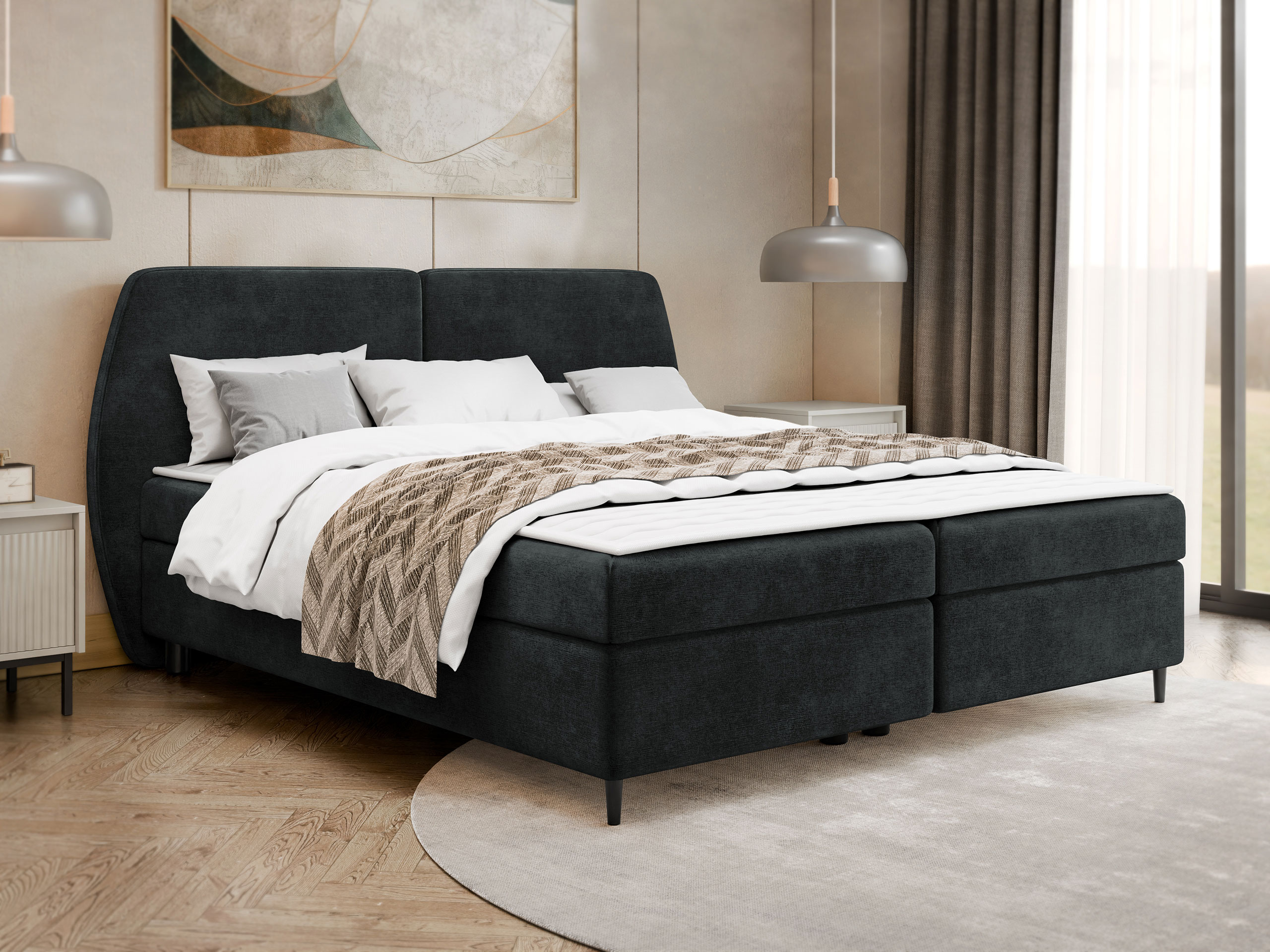 Κρεβάτι continental Stonecrest 110 (Wave 17)