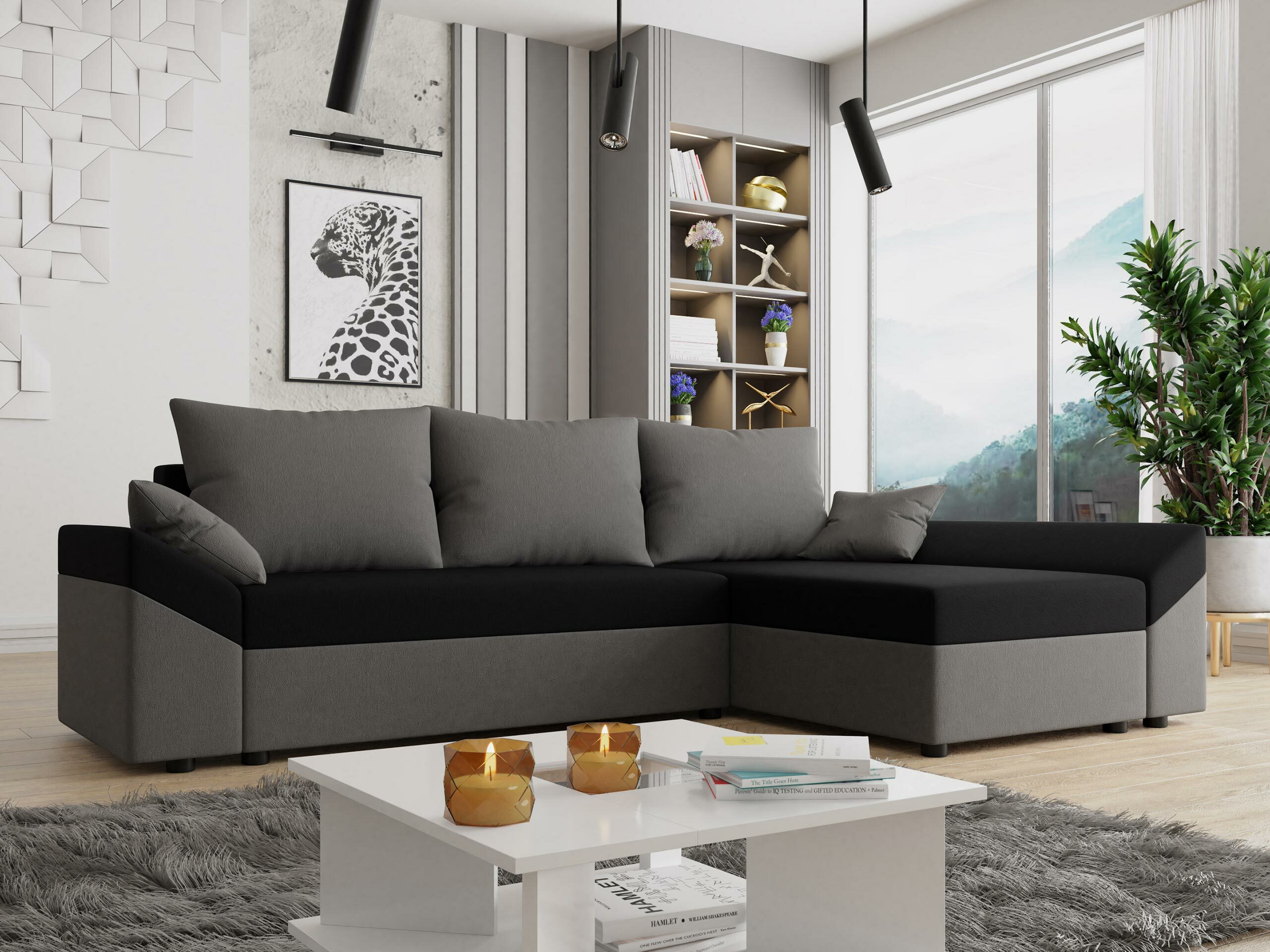 Γωνιακός Καναπές Memphis 104 (Alova 36 + Alova 04)