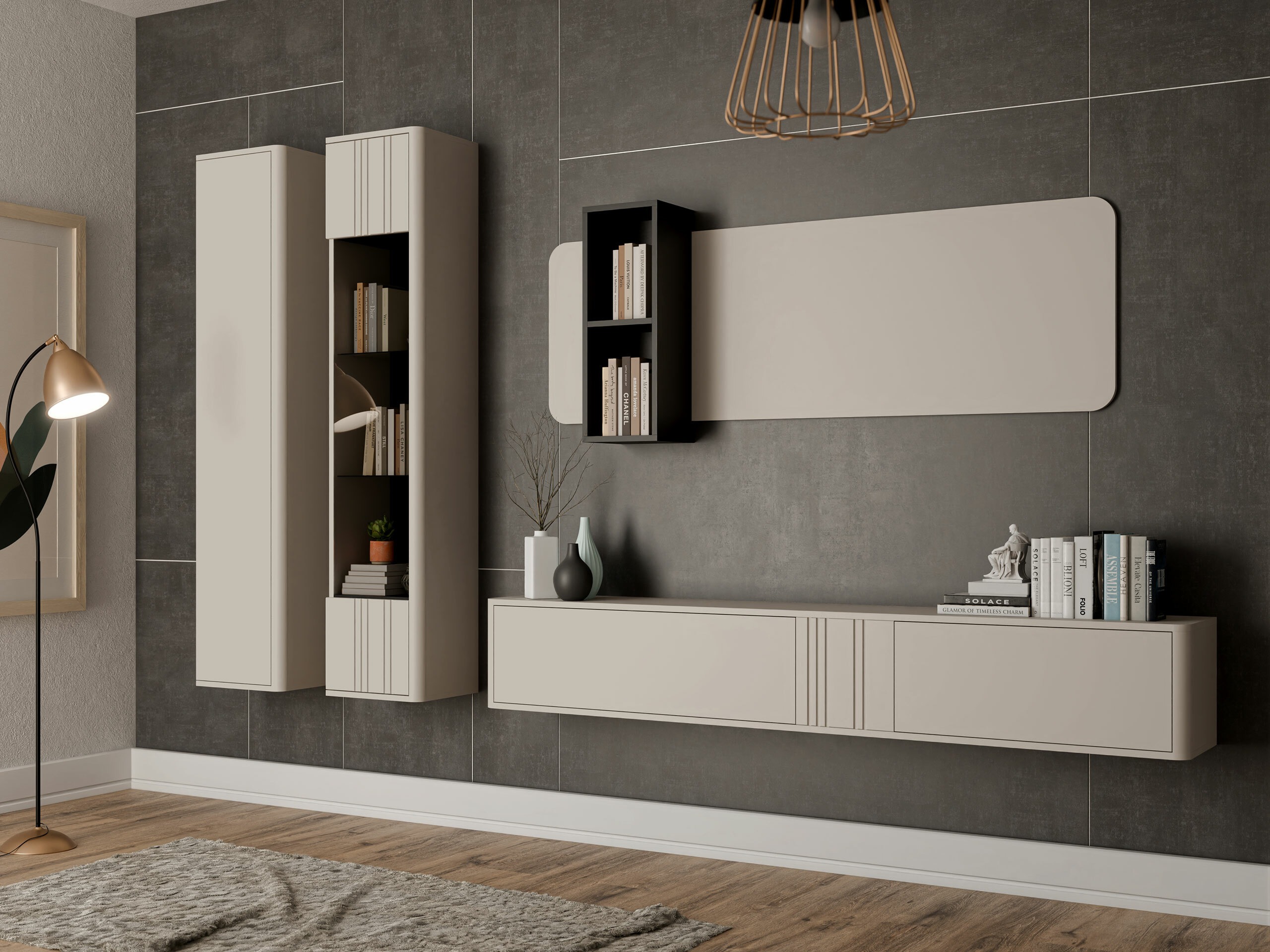 Ράφι τοίχου Oratio II (Κασμίρι)