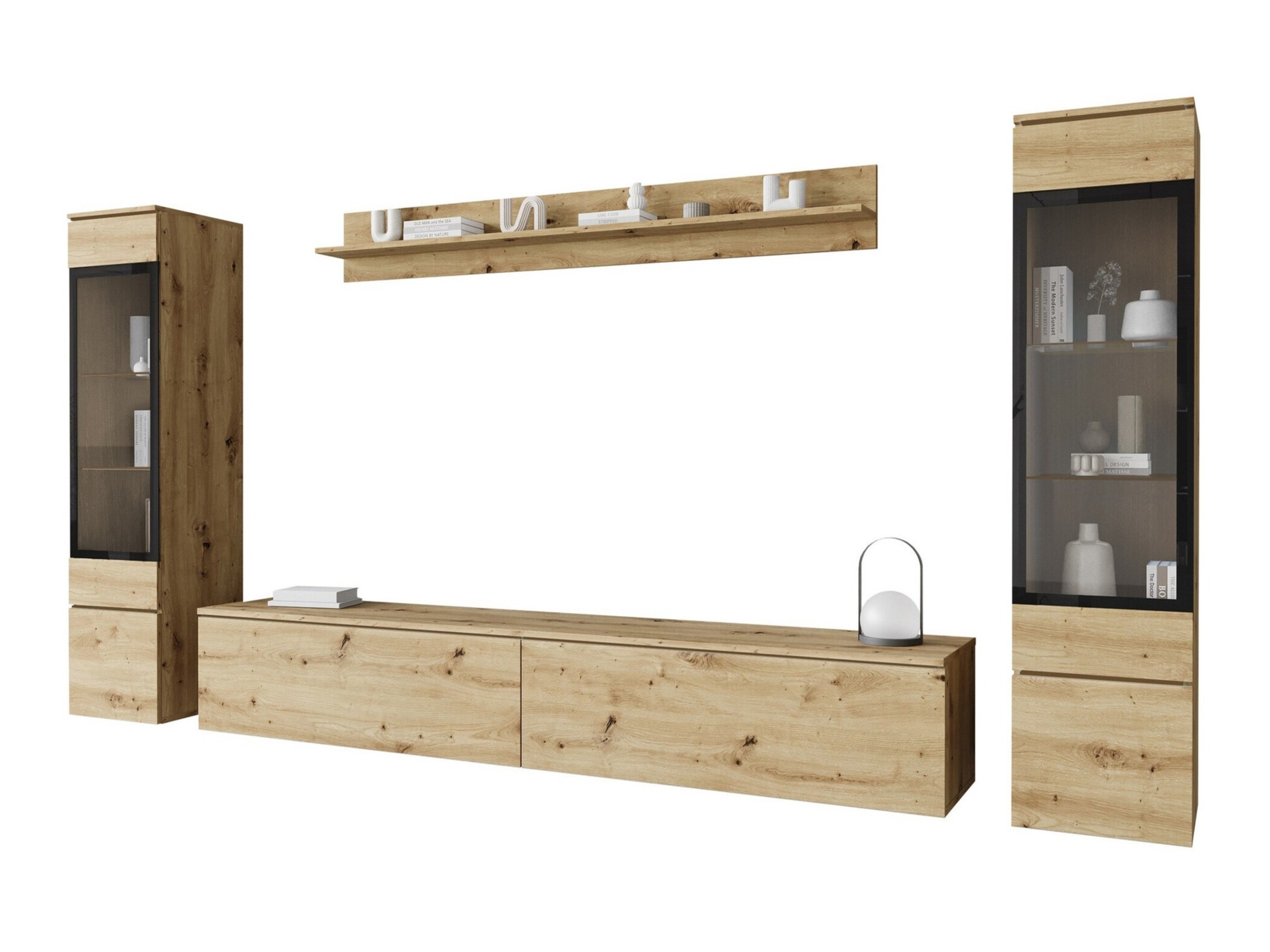 Σετ επίπλων σαλονιού Mirfivo 101 (Artisan βελανιδιά)