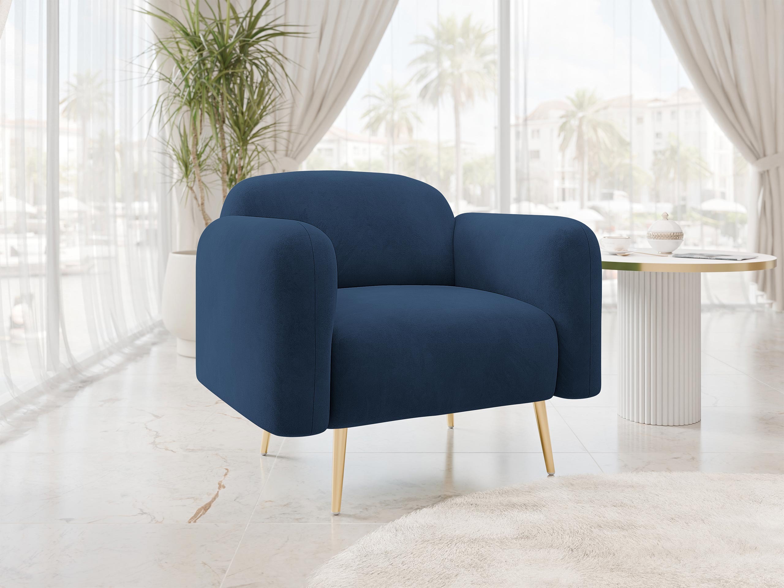 Πολυθρόνα Comfivo Beatitudo I (Uttario Velvet 2967)
